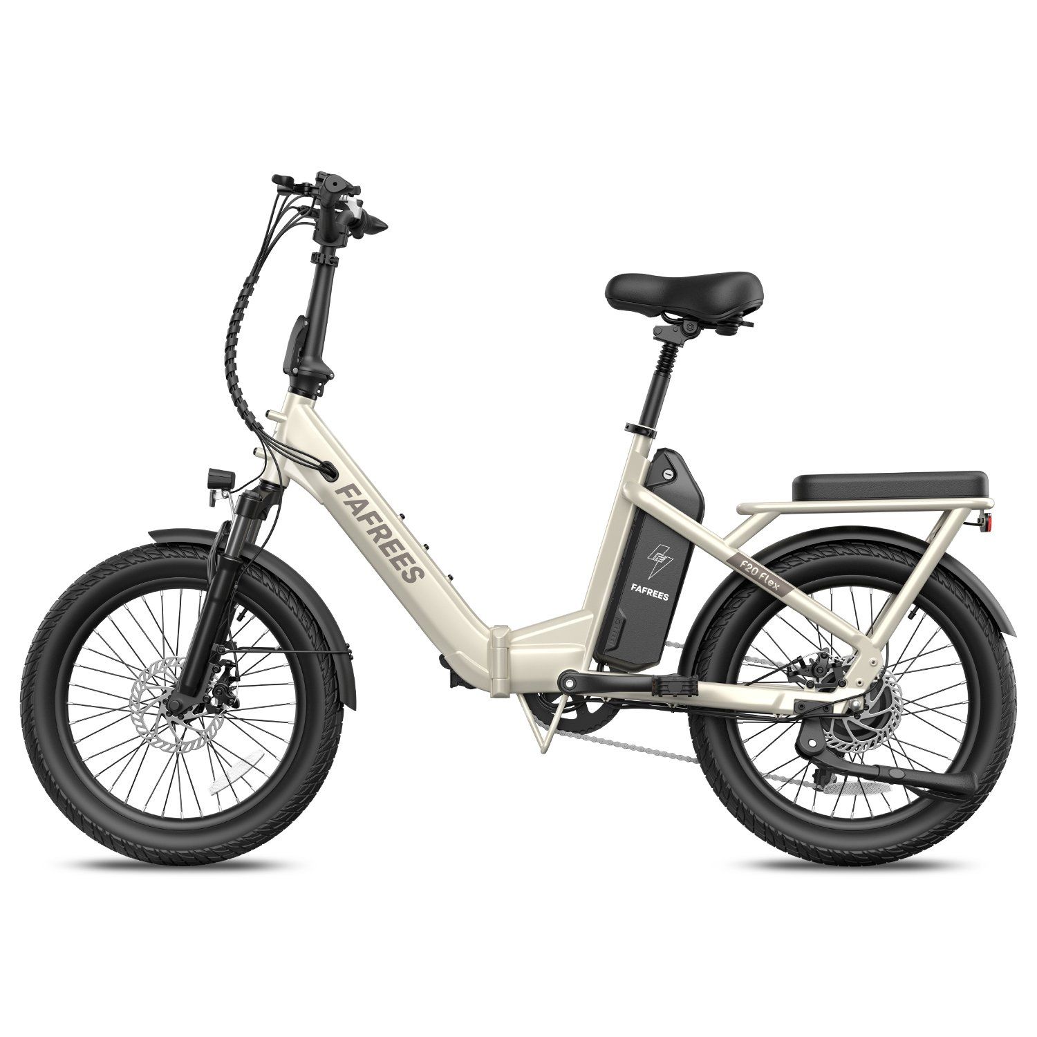 FAFREES F20 Flex E-Bike für Pendler mit 36V 20Ah Akku / 100 km Reichweite