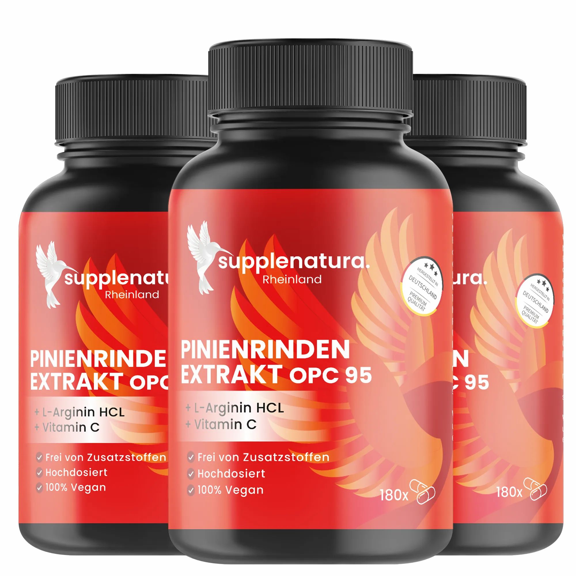 supplenatura Rheinland® - Pinienrindenextrakt mit Vitamin-C und L-Arginin