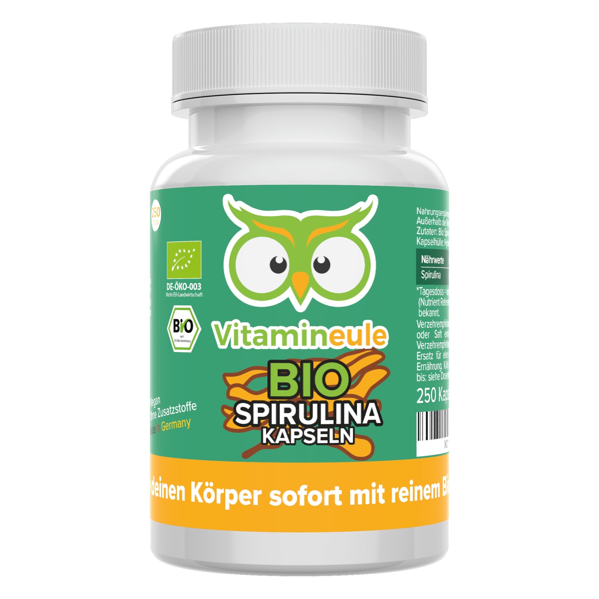 Bio Spirulina Kapseln - Vitamineule®