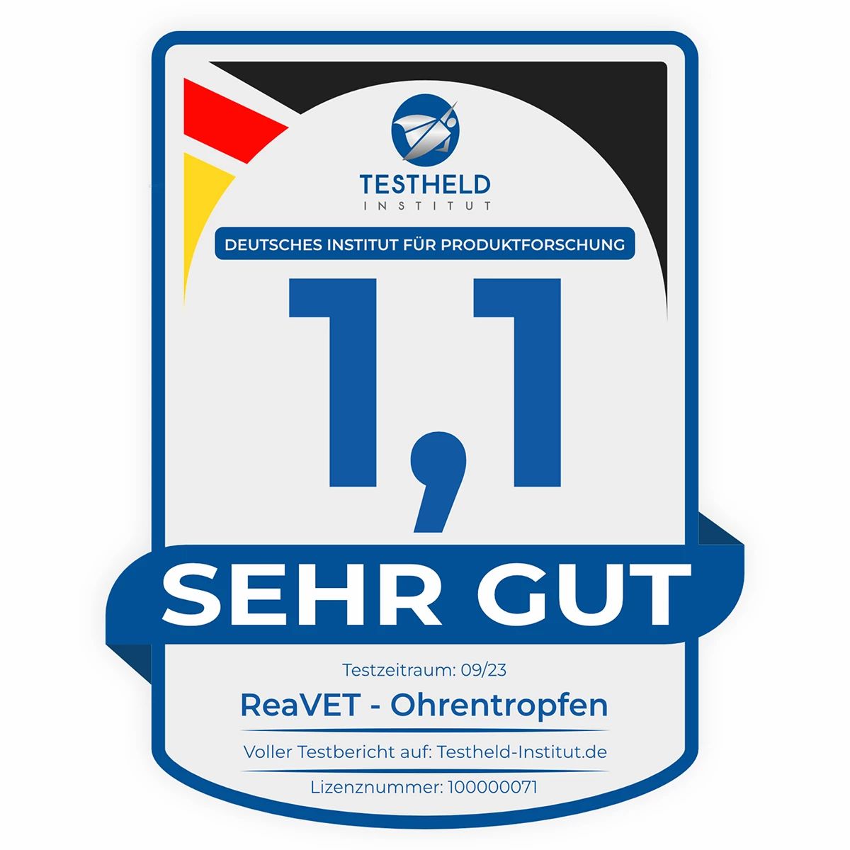 Ohrentropfen mit kolloidalem Silber - ReaVET