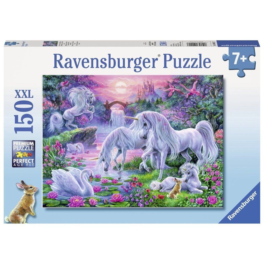 Einhörner im Abendrot - xxl Puzzle 150 Teile