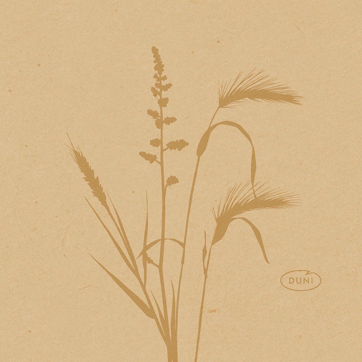 Bio-Dunisoft-Servietten 20x20 Meadow natural 180 St Tücher