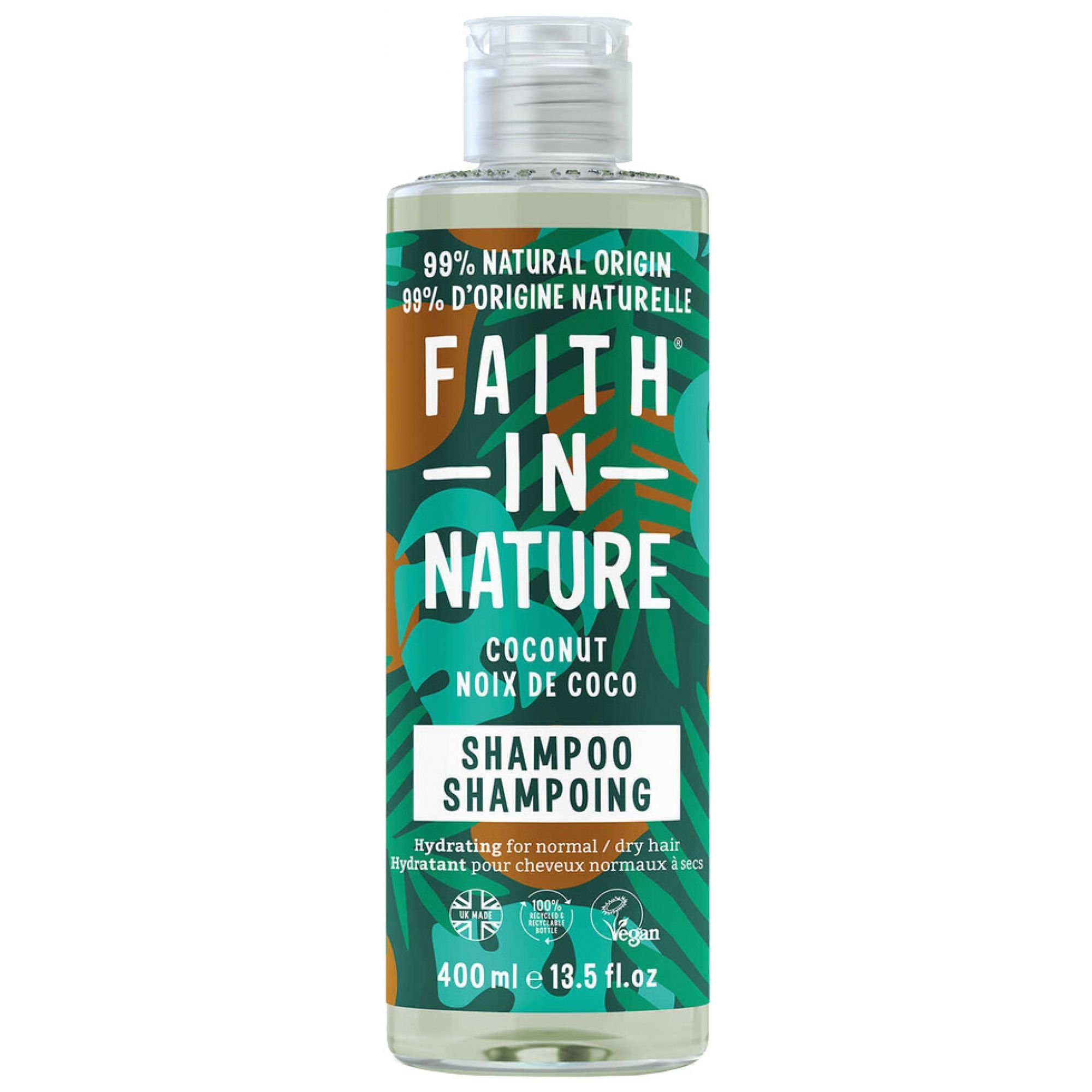 Faith In Nature Kokosnuss Shampoo Für Normales bis Trockenes Haar 20,5x20x20 cm
