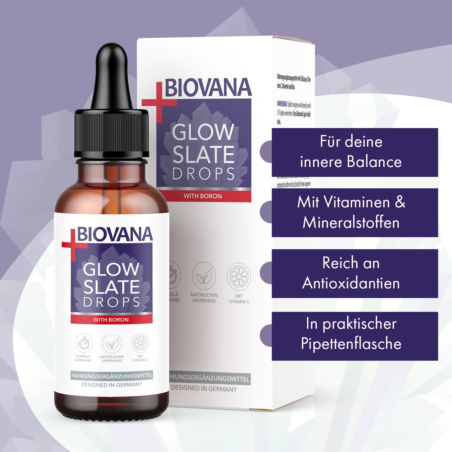 Biovana Glow Slate Drops