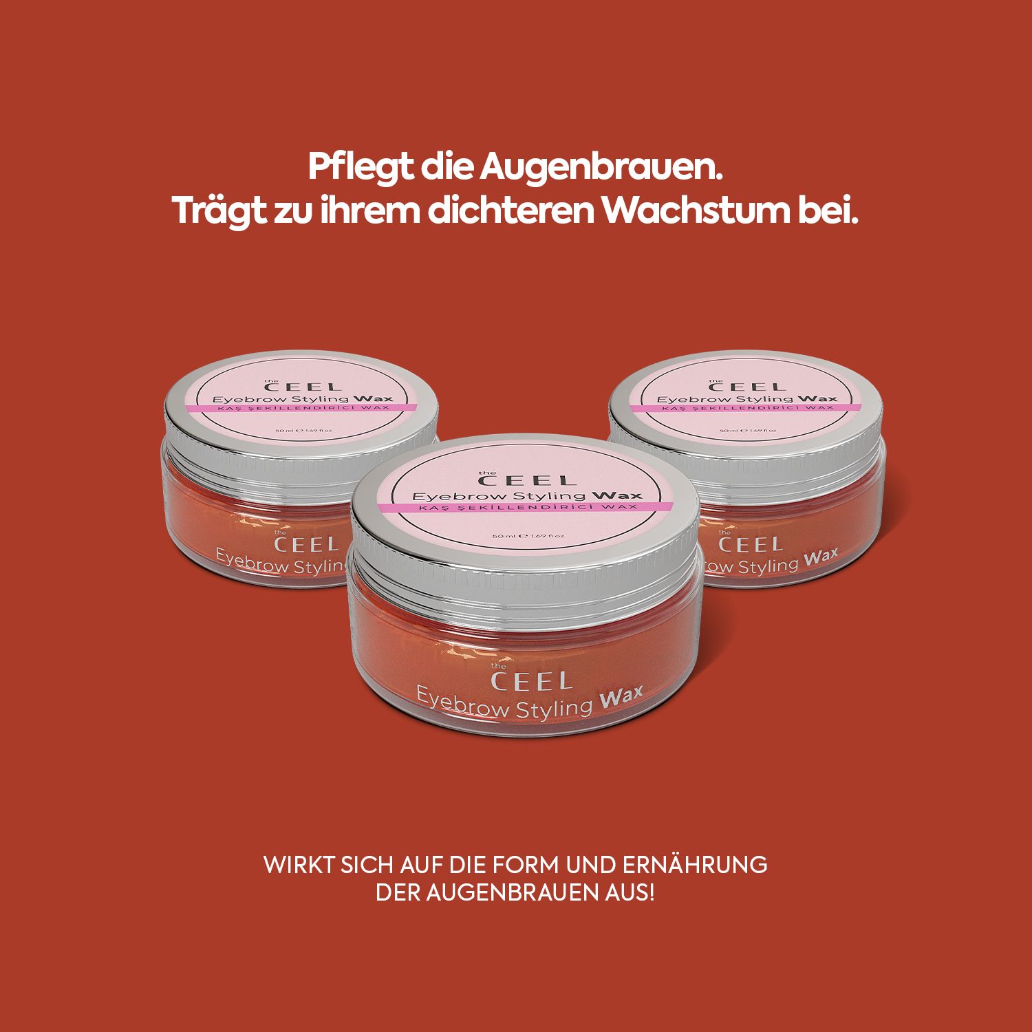 THE CEEL Augenbrauen Styling Wax