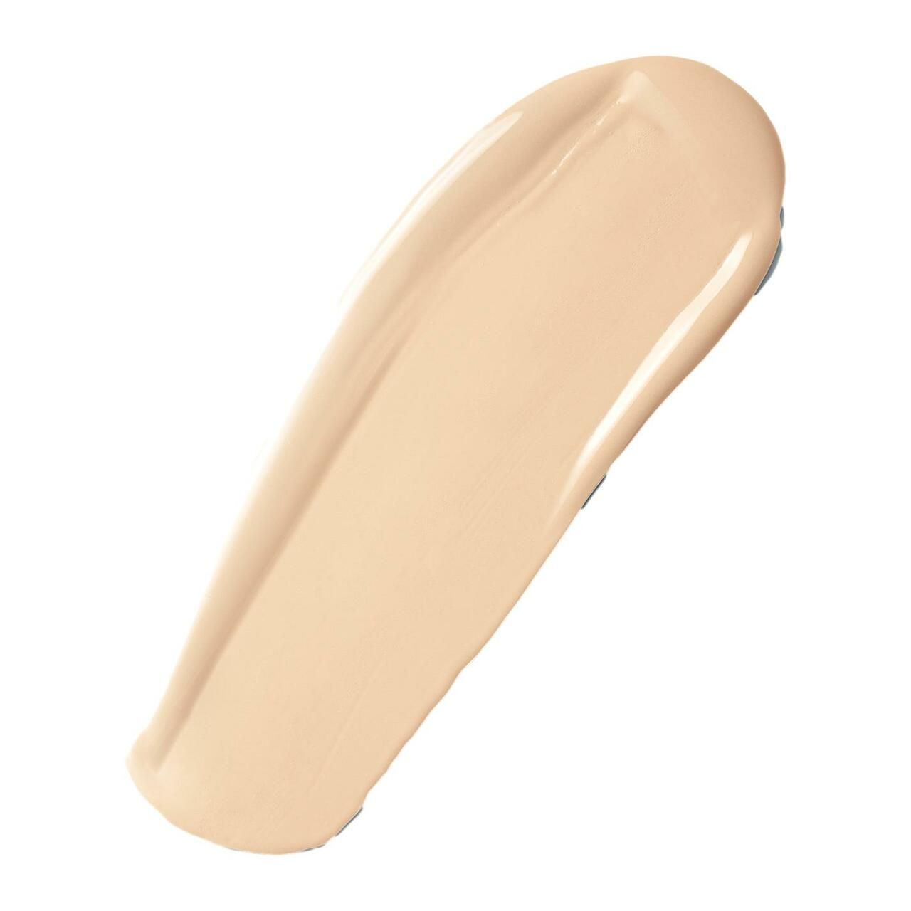 Ausstrich Foundation. Beige Farbton. Textur sichtbar. Keine Verpackung oder Kontext.
