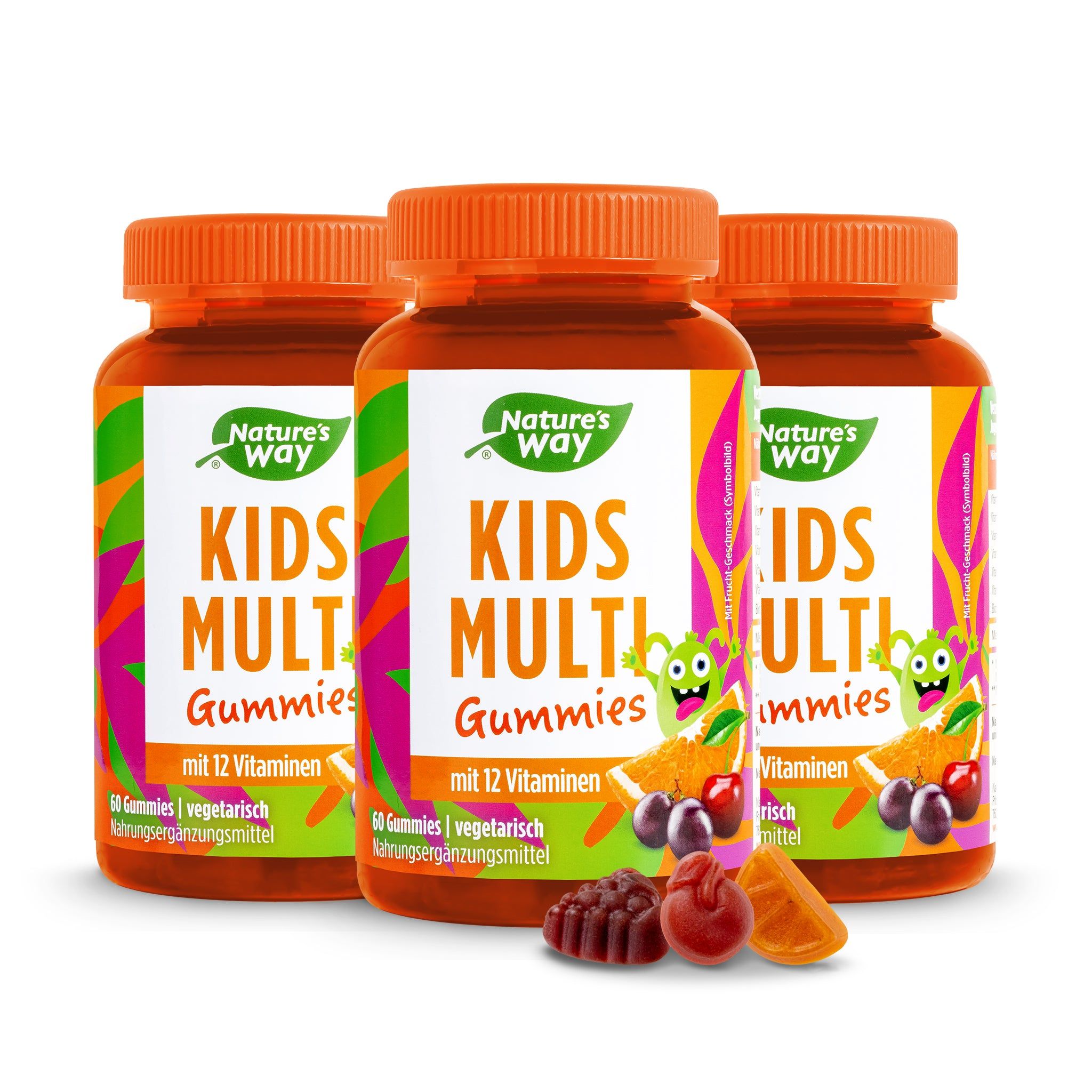 Nature's Way Kids Multi Gummies - 3er Bundle