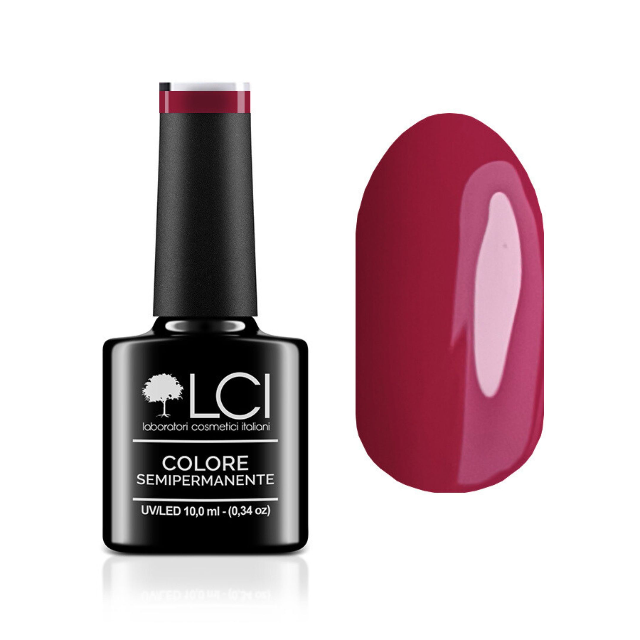 LCI Cosmetics - Smalto Semipermanente LCI - Rosso ICON