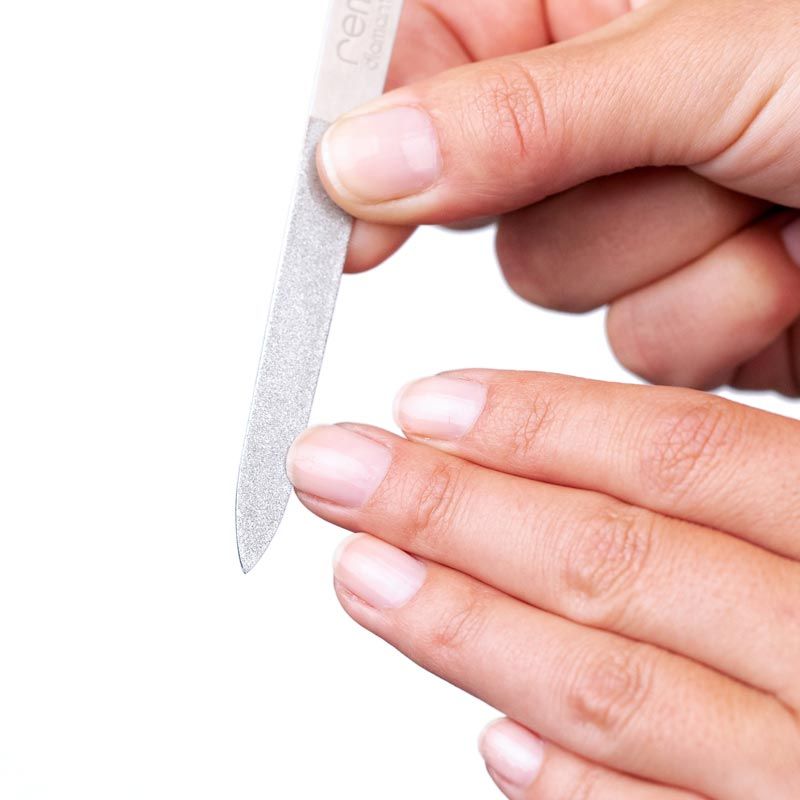 REMOS Diamantnagelfeile grob/fein, 10 cm