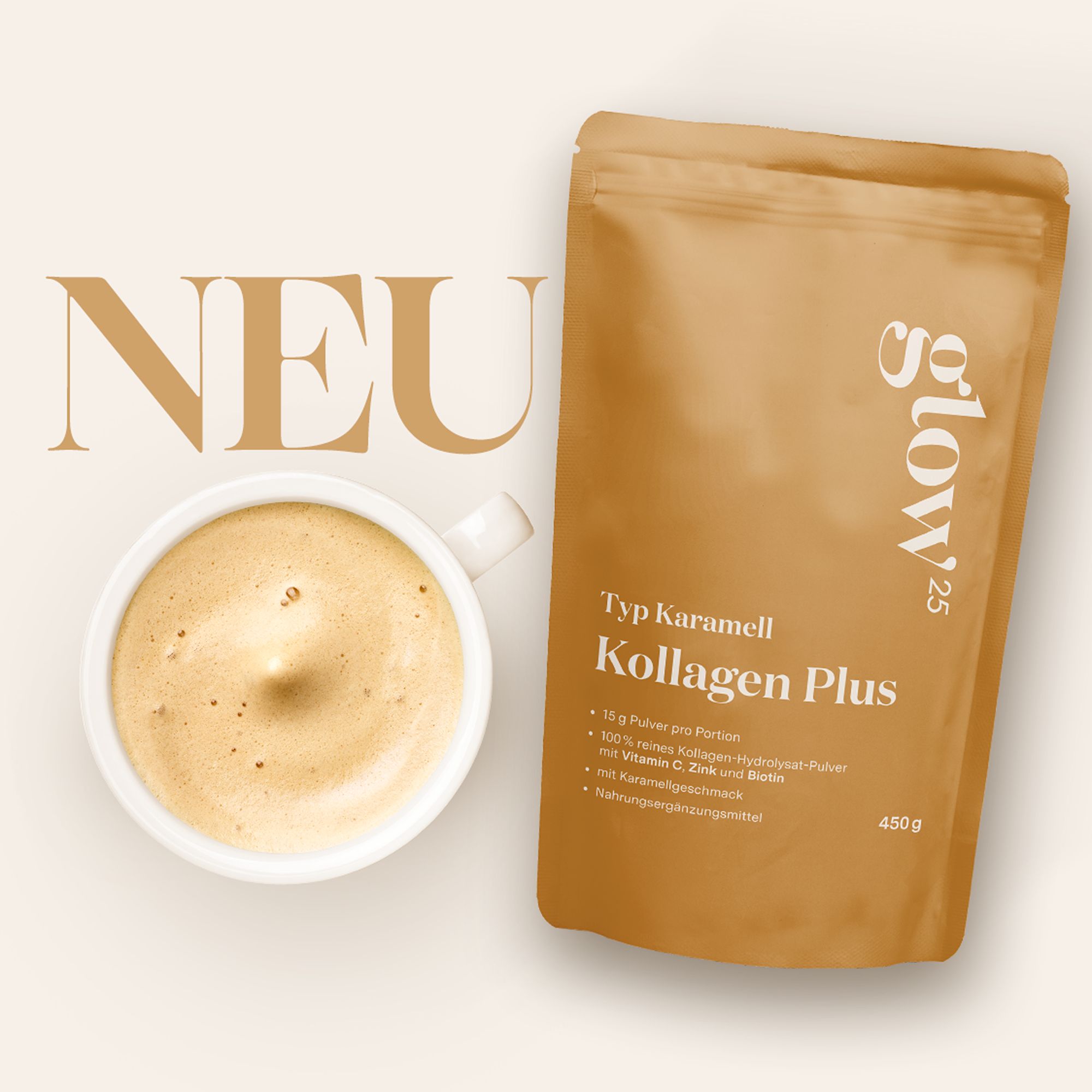 Glow25 Collagen Plus Typ Karamell