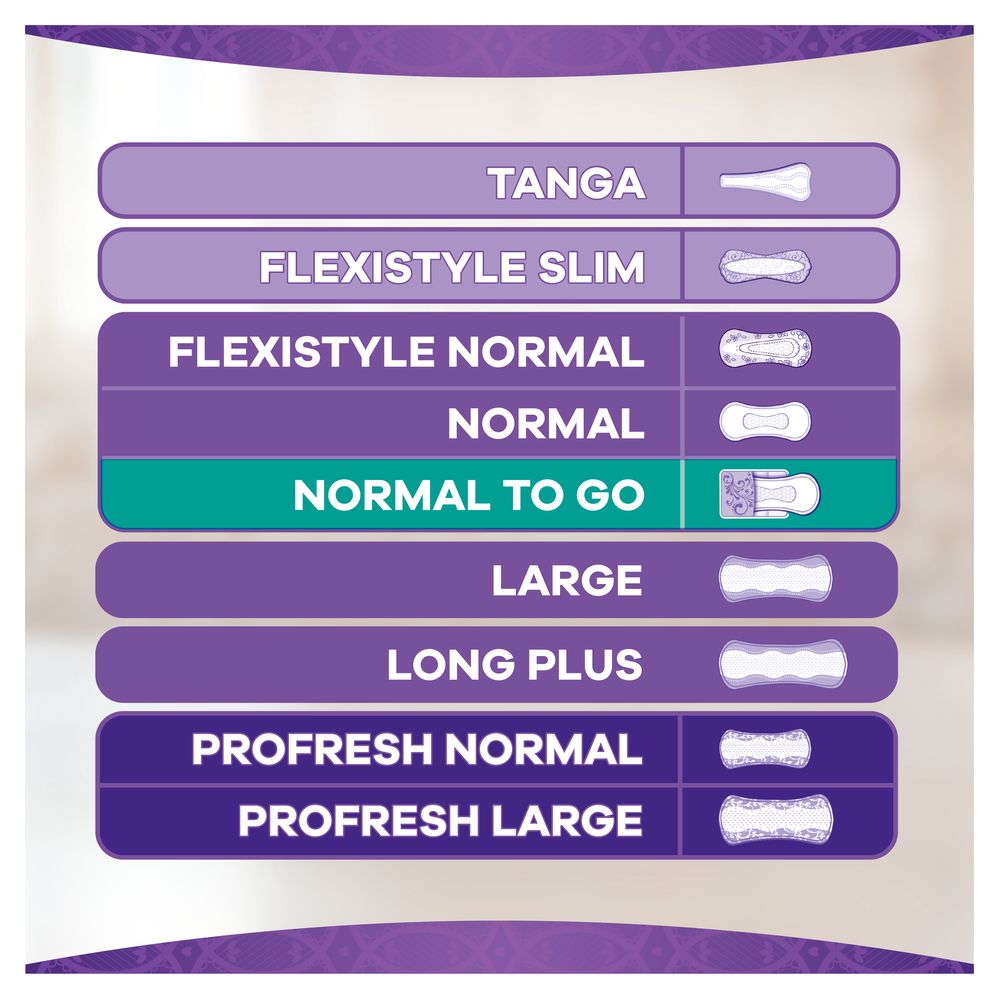 always - Slipeinlage "Normal to go – mit Geruchsneutralisierung"