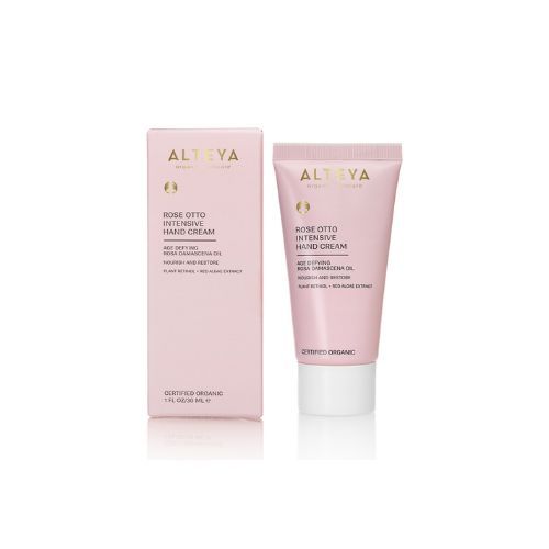 Alteya Organics Feuchtigkeitsspendende Handcreme mit Rosenöl Anti-Age