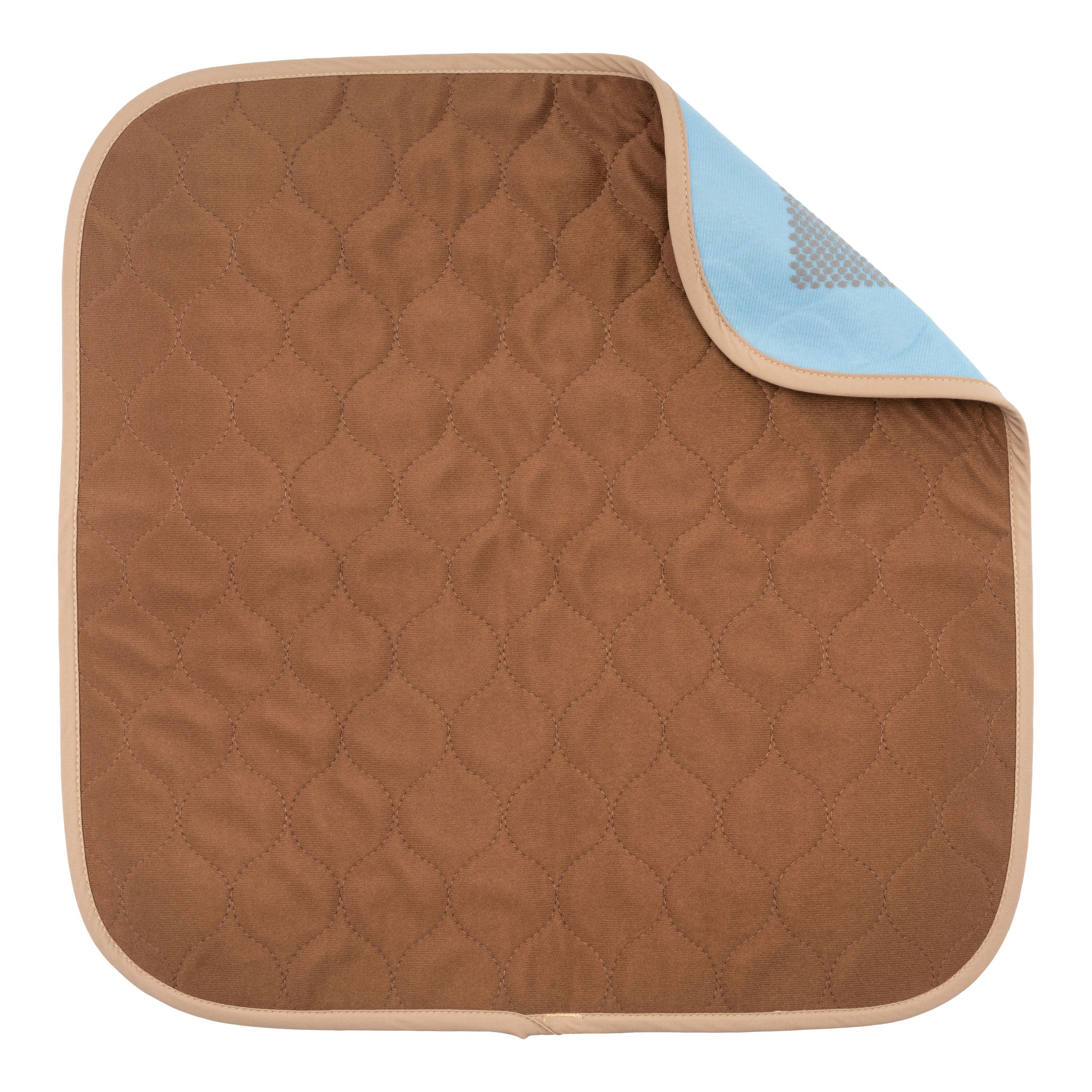 Sensalou Inkontinenz Stuhlauflage Sitzauflage wasserdicht waschbar 45x45 cm braun