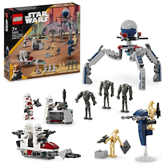 Lego Star Wars - Battle Pack Clone Trooper E Battle Droid - Immagine 10