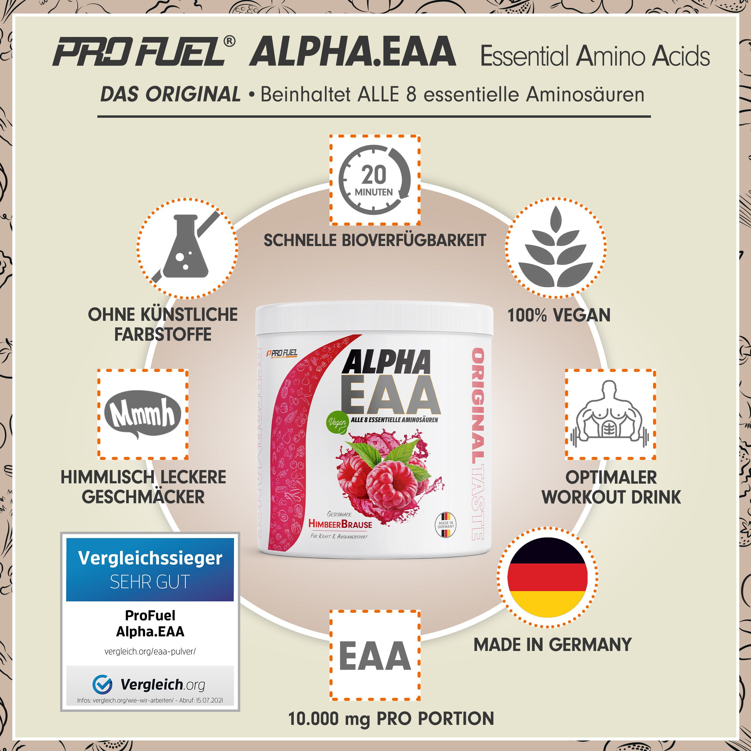 ProFuel - Alpha.EAA Pulver 462 g