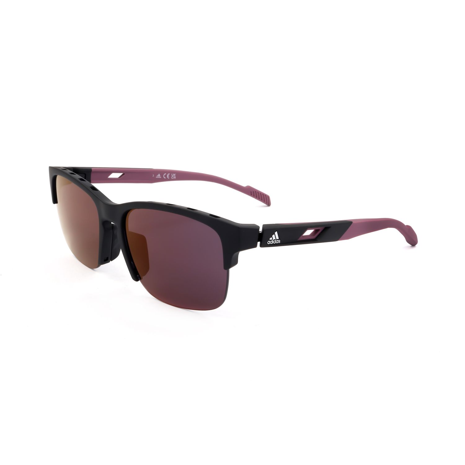 Adidas occhiali da sole unisex SP0048 black pink