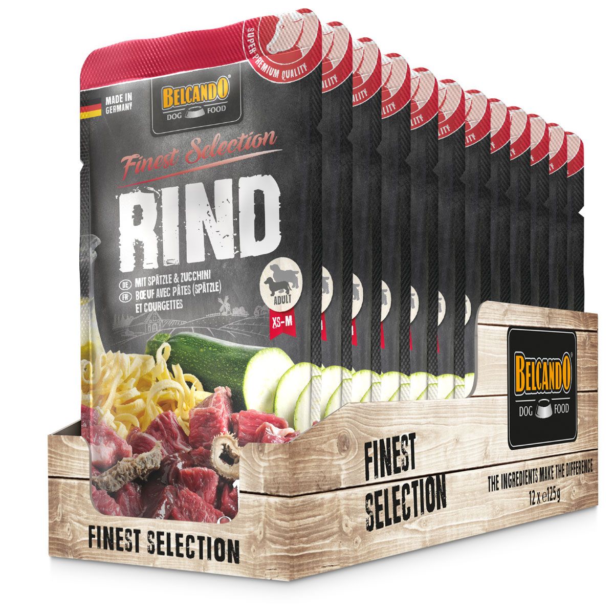 Belcando Rind & Spätzle mit Zucchini 1,5 kg