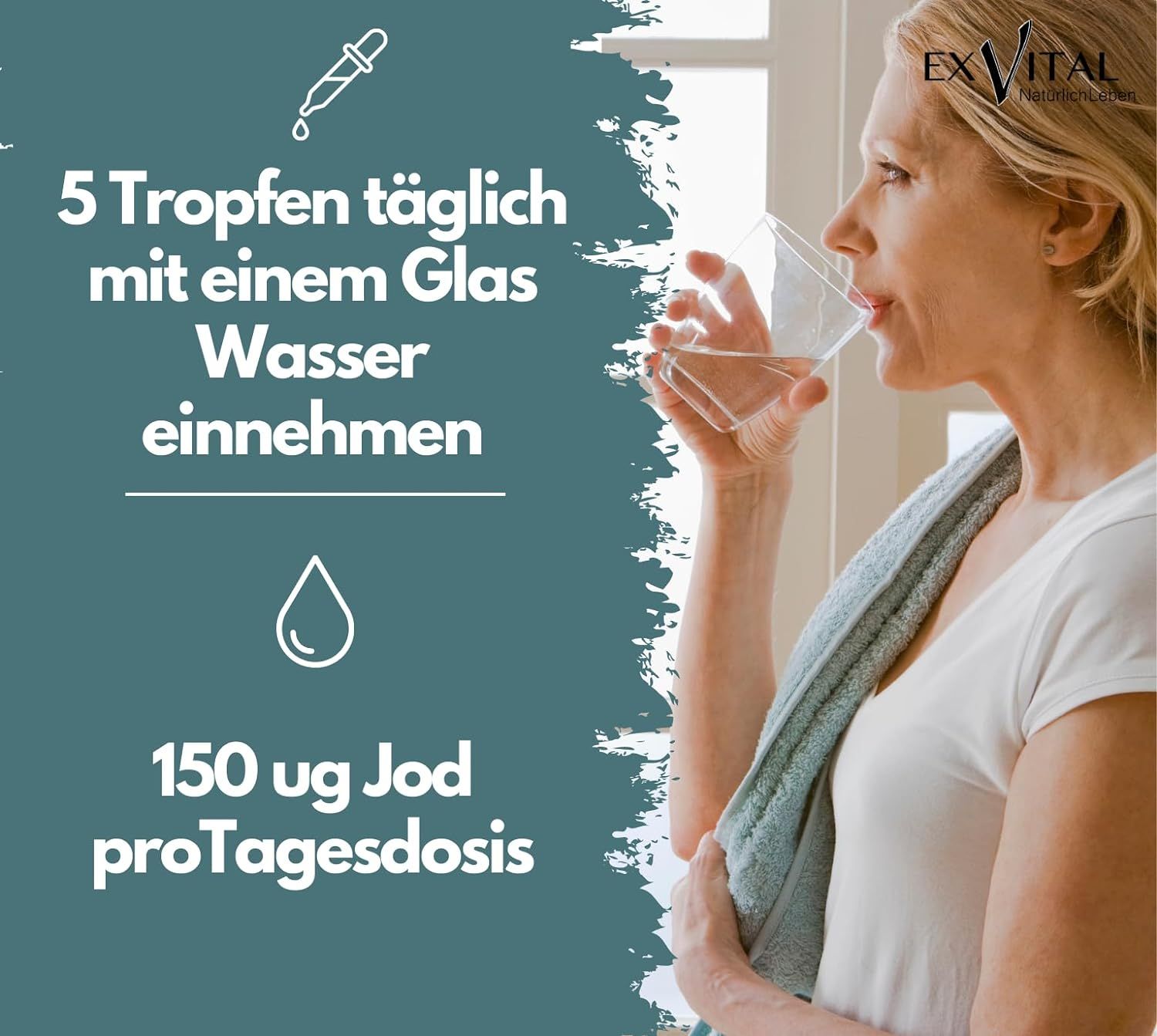 EXVital® Jod Tropfen, hochdosiertes Kaliumiodid