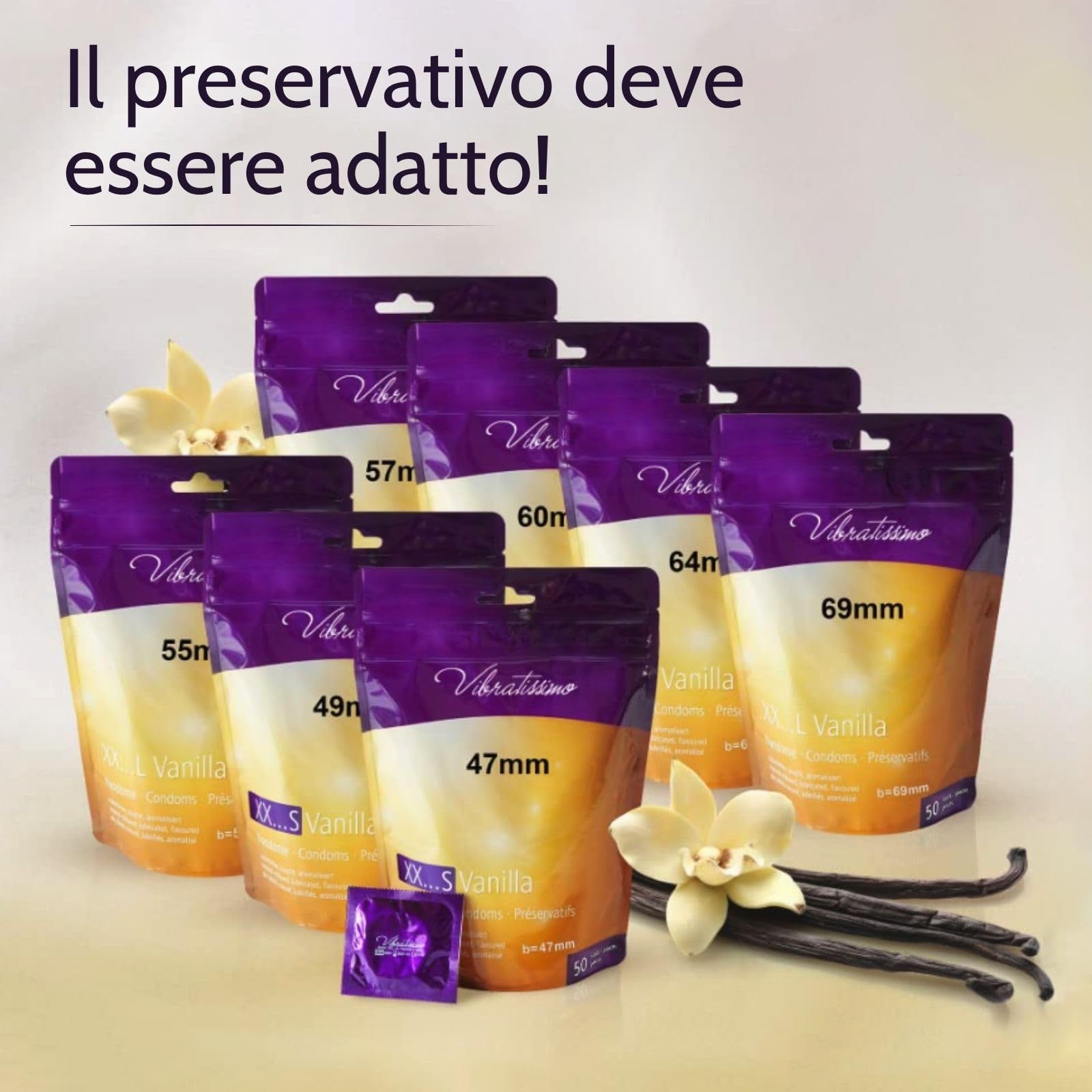 Vibratissimo XXL Vanilla 69 mm Angebot