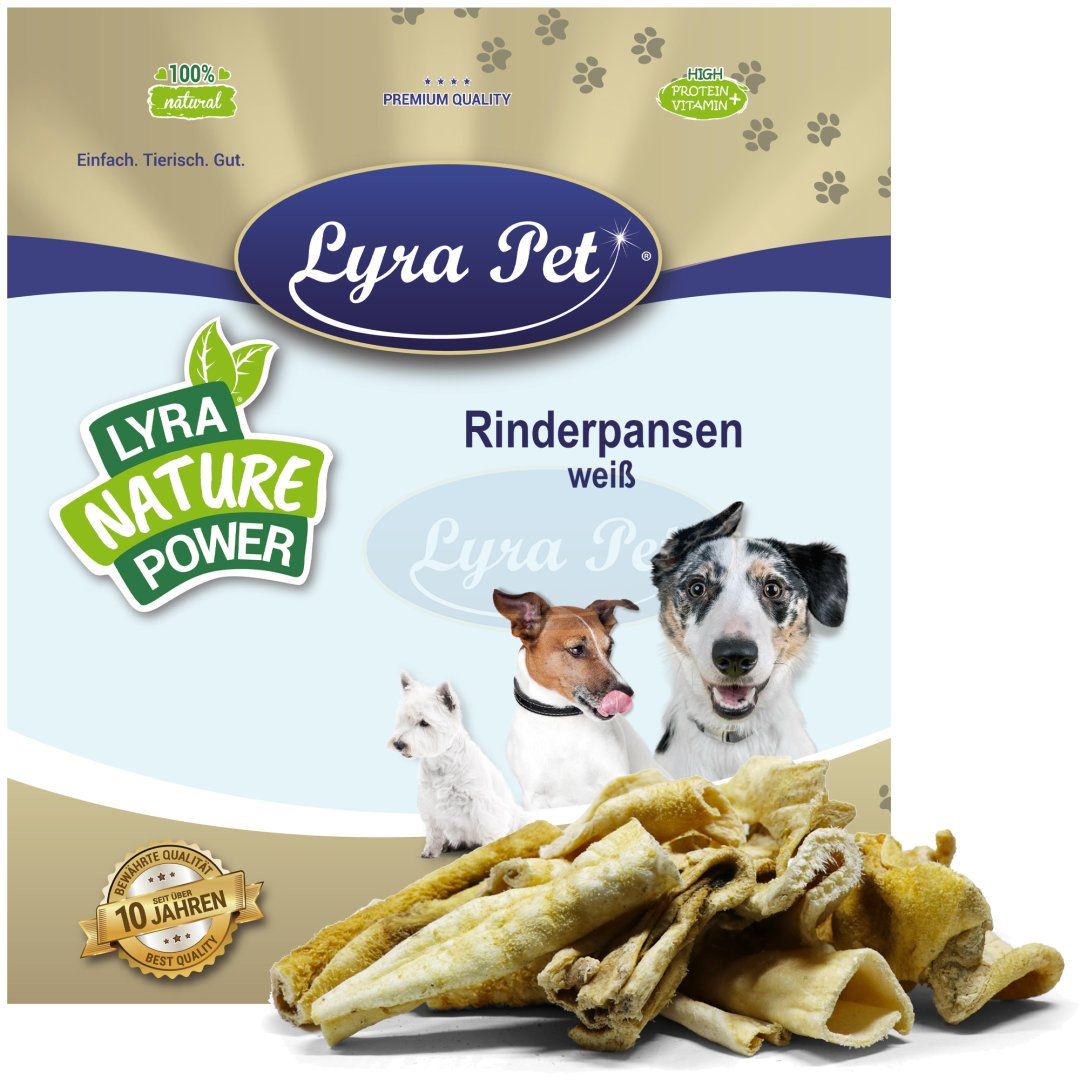 Lyra Pet® Rinderpansen weiß