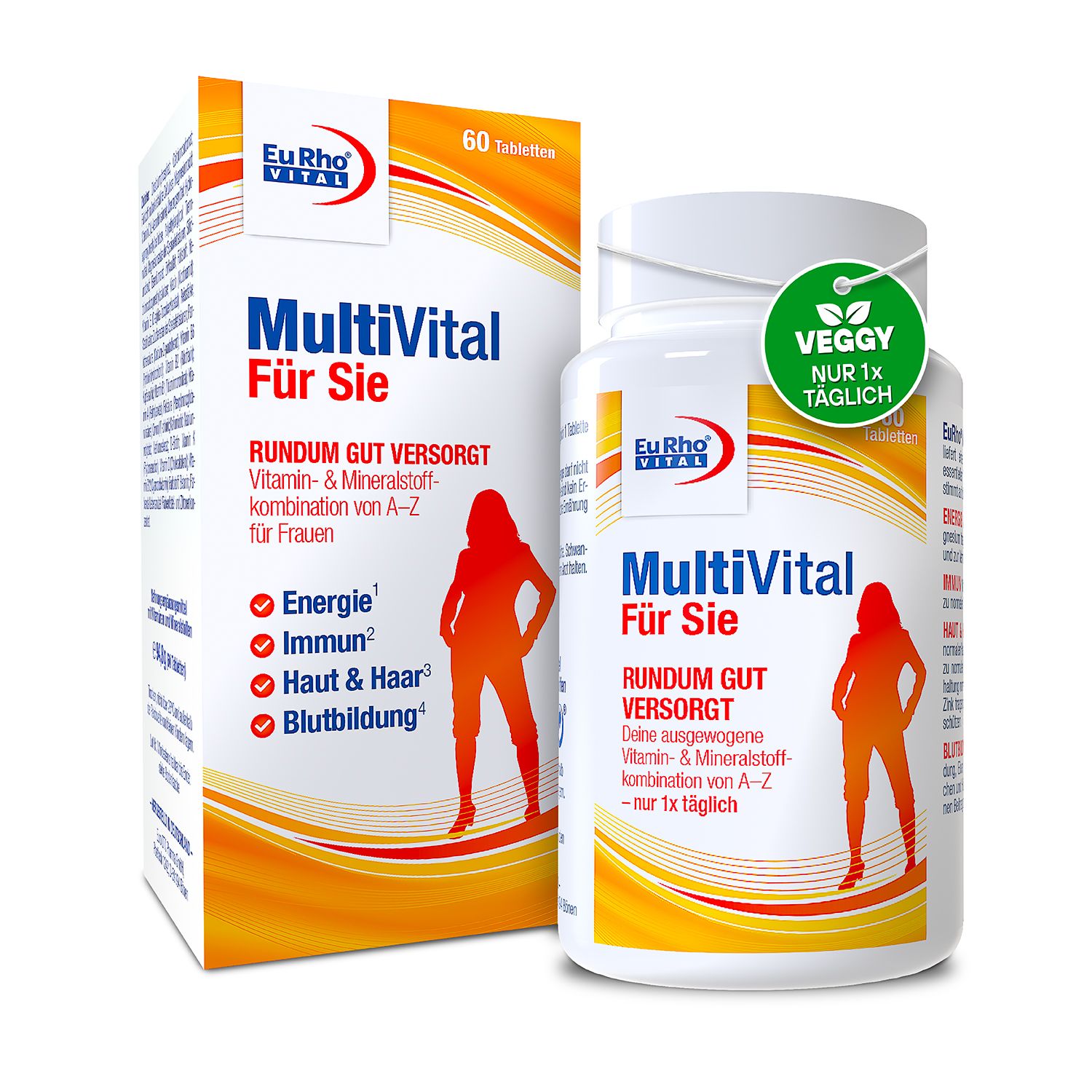 EuRho® Vital MultiVital Für Sie 60 St Tabletten