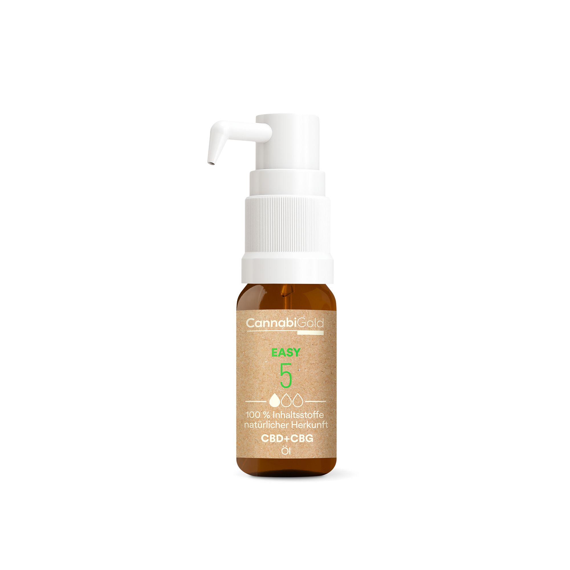 CannabiGold® Easy 5 CBD- und CBG-Öl