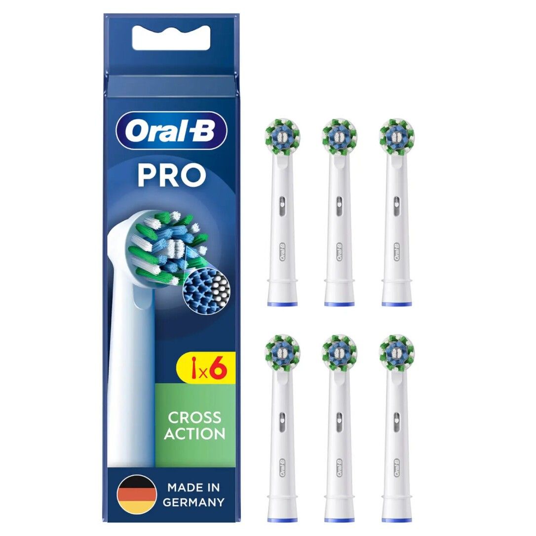 Oral-B AUFSTECKBÖRSTEN 6ER (PRO CROSS ACTION 6ER)