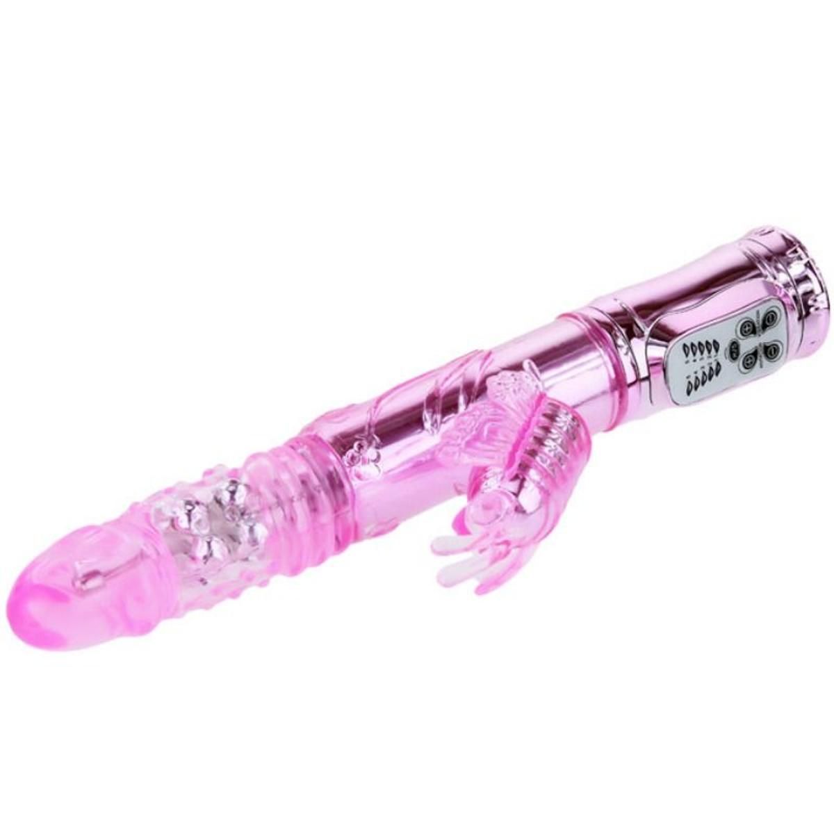 Rabbitivibrator Throbbing Butterfly zur G-Punkt-Stimulation | 5 Vibrationsmodi | Baile