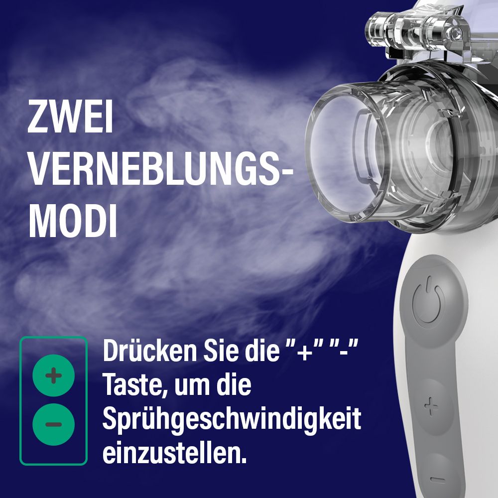 EVOLU AIR PRO tragbarer Mesh-Vernebler-Inhalator