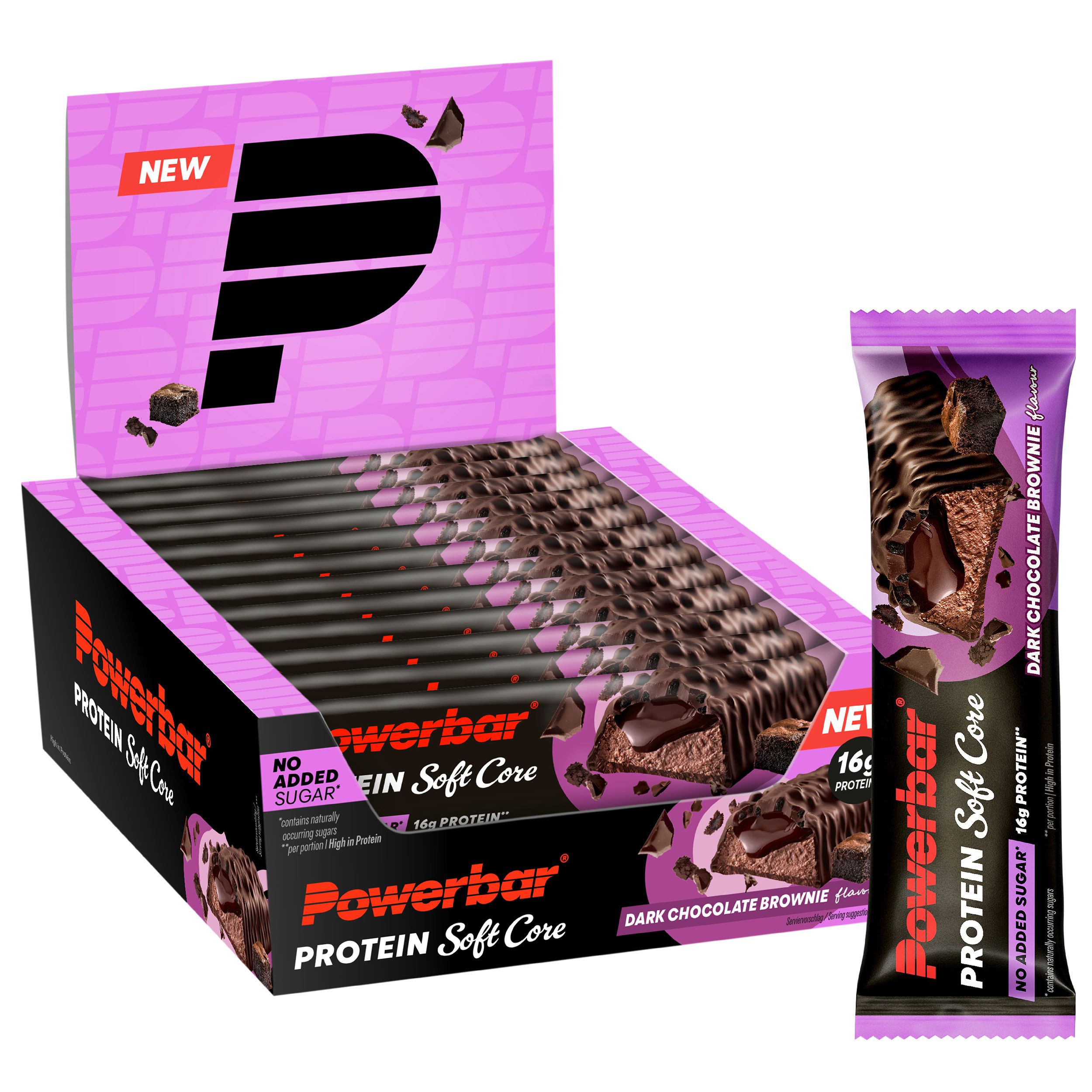 POWERBAR Soft Core Dark Chocolate Brownie