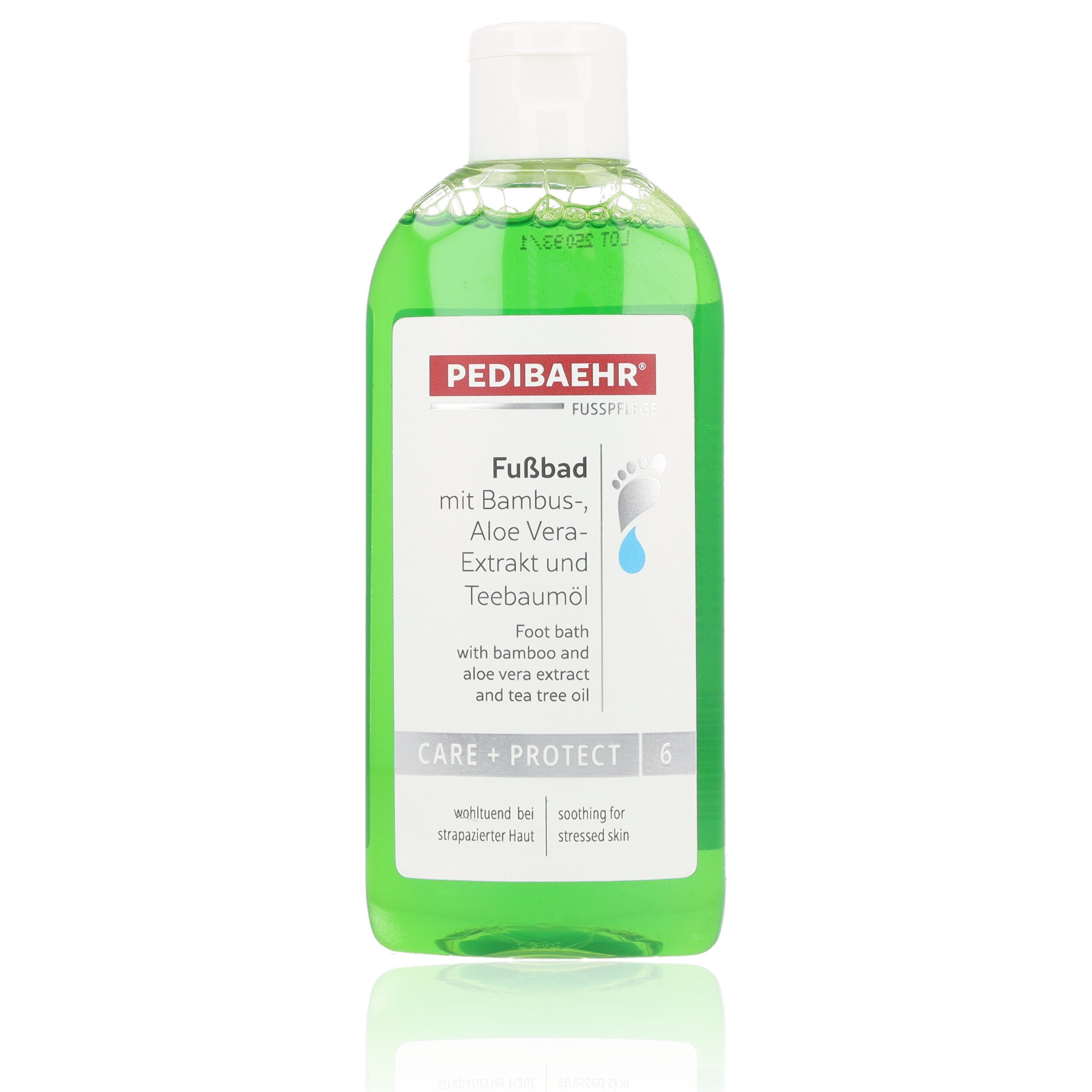 Pedibaehr Fußbad Bambus-, Aloe Vera-Extrakt und Teebaumöl