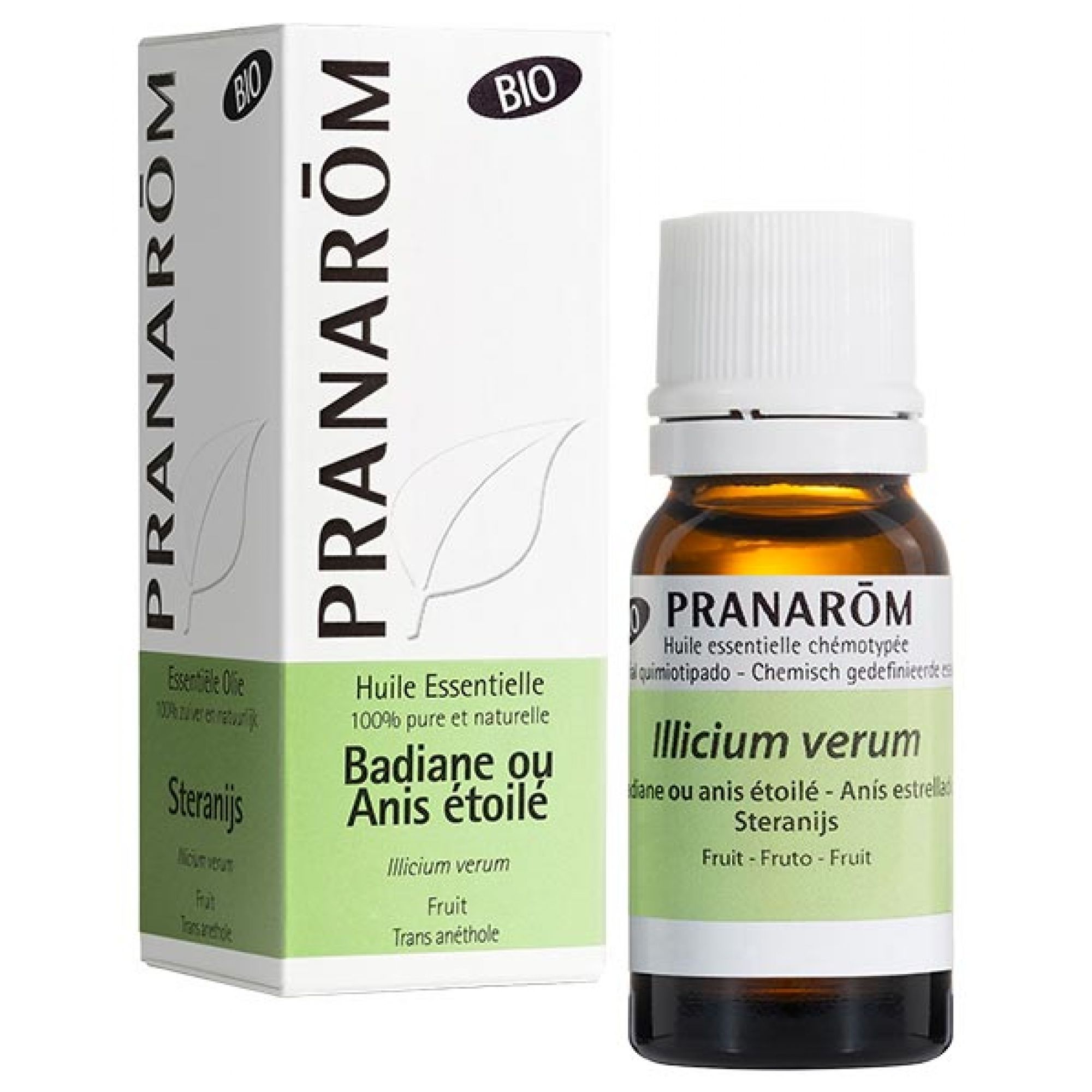 Pranarôm Ätherisches Öl Sternanis Oder (Illicum Verum) Bio 3,1x3,1x8,1 cm