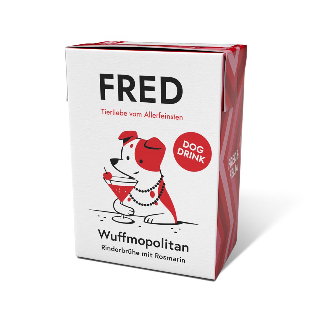 Fred & Felia FRED Dog Drink "Wuffmopolitan"