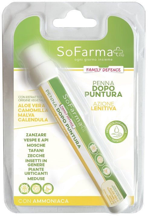 Stift nach Injektion mit Ammoniak 12 ml Sofarmapiu' Styli