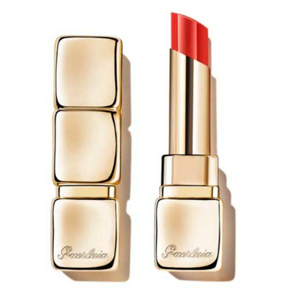 Guerlain KissKiss Shine Bloom Lipstick 519 Floral Brick