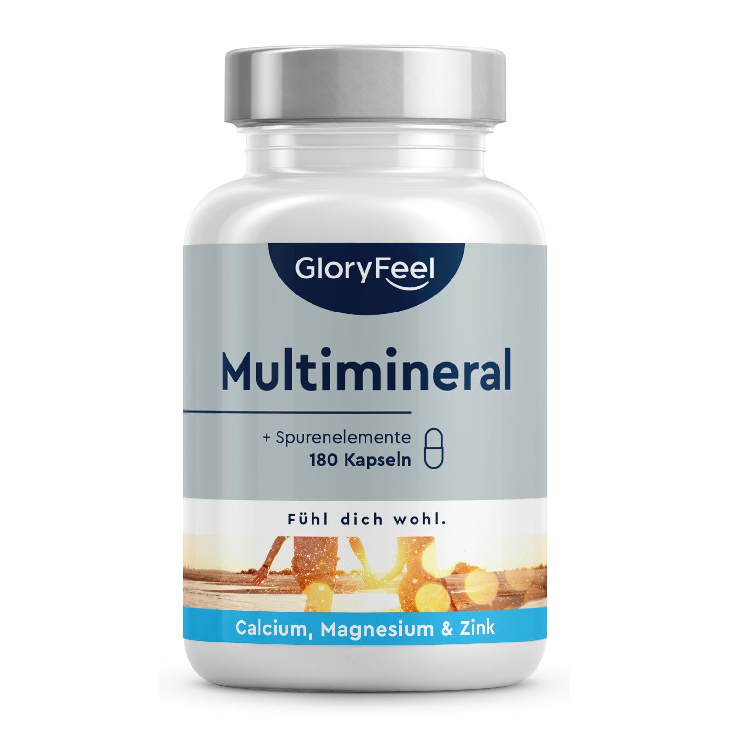 gloryfeel® Multimineral Calcium, Magnesium & Zink Für Energie