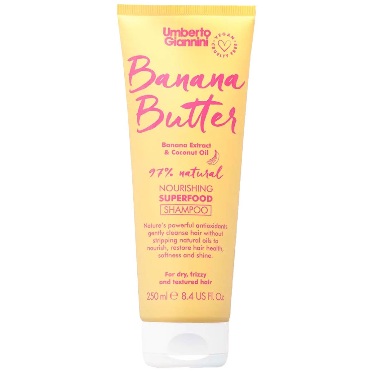 Umberto Giannini - Banana Butter Nourishing Superfood Shampoo 250 ml