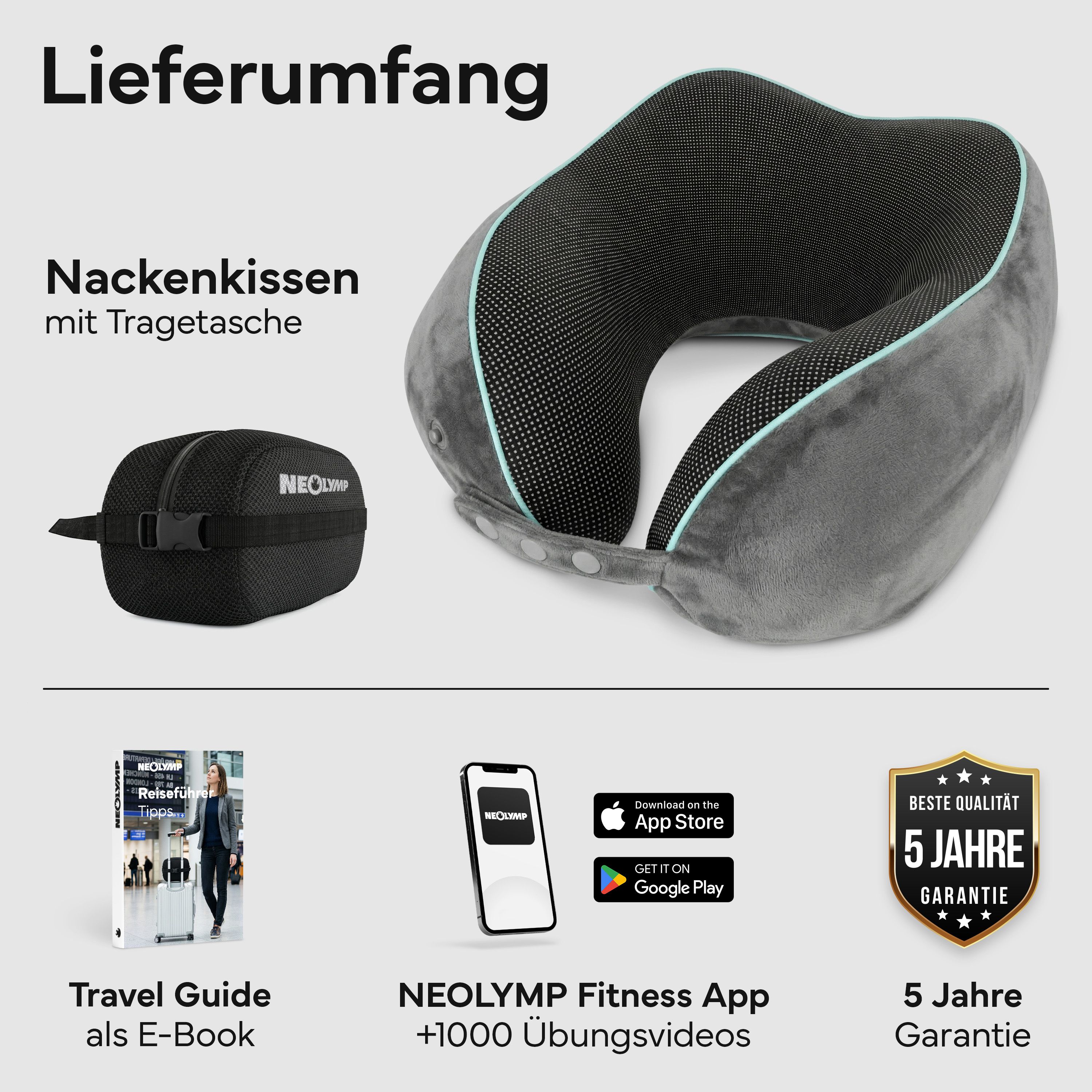 NEOLYMP Nackenkissen