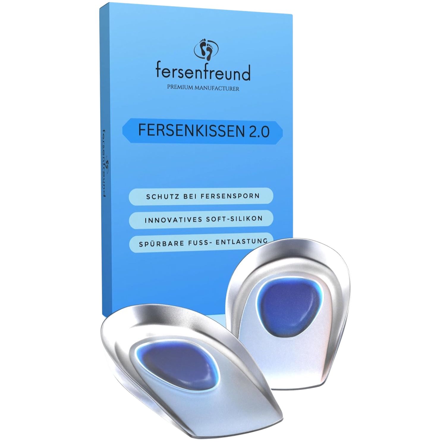 FERSENFREUND© Fersensporn Einlagen für Damen