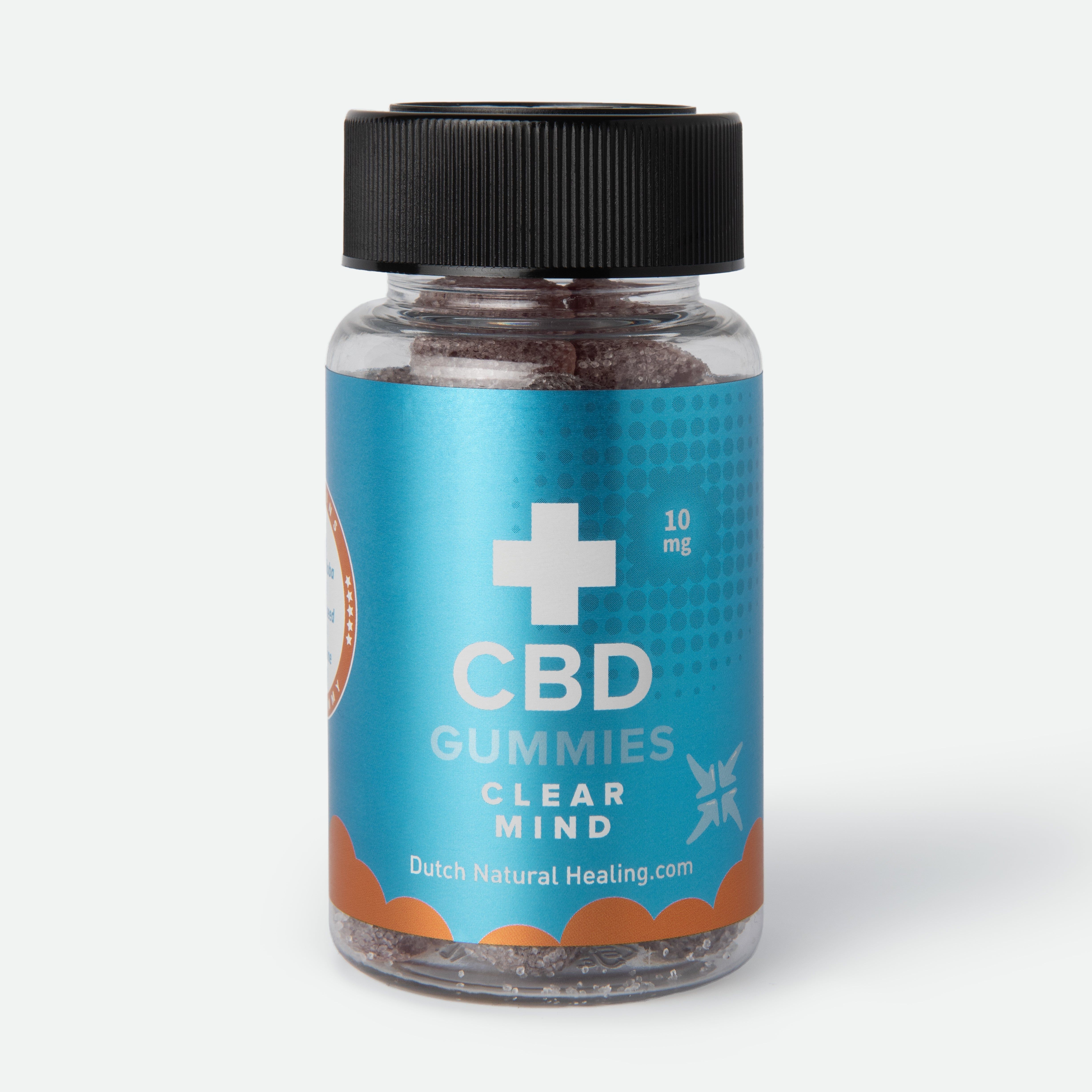 Dutch Natural Healing® Gomme al CBD Clear Mind
