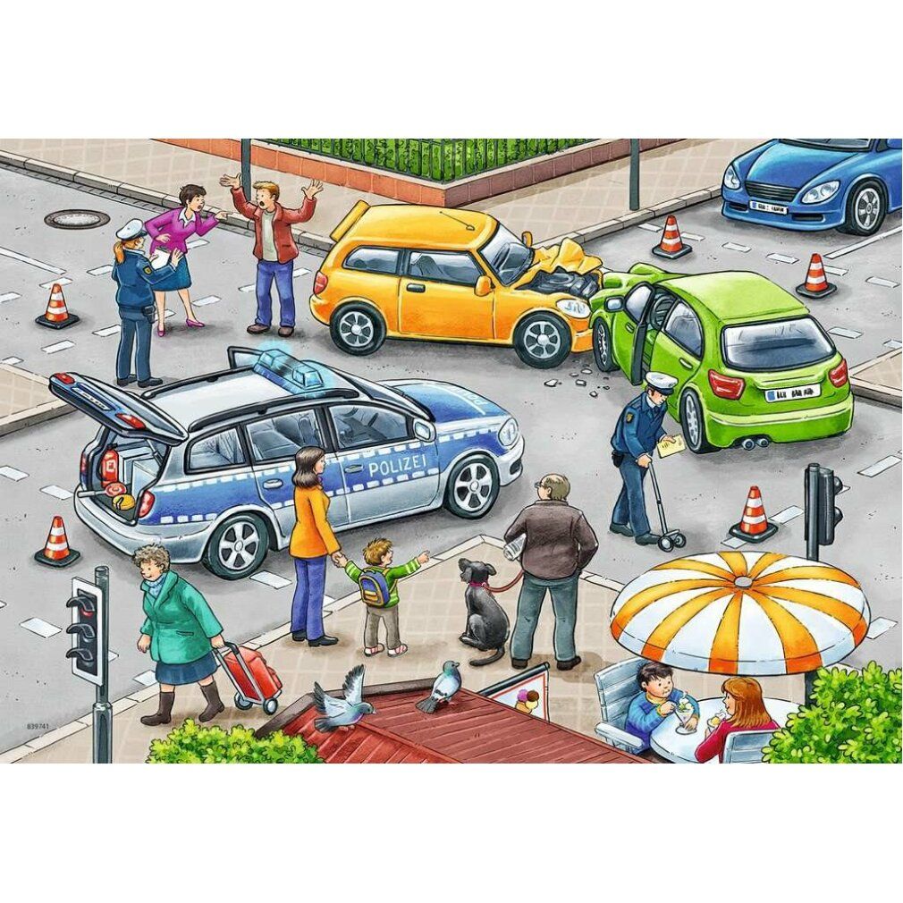 Pz. Mit Blaulicht unterwegs 2x12T