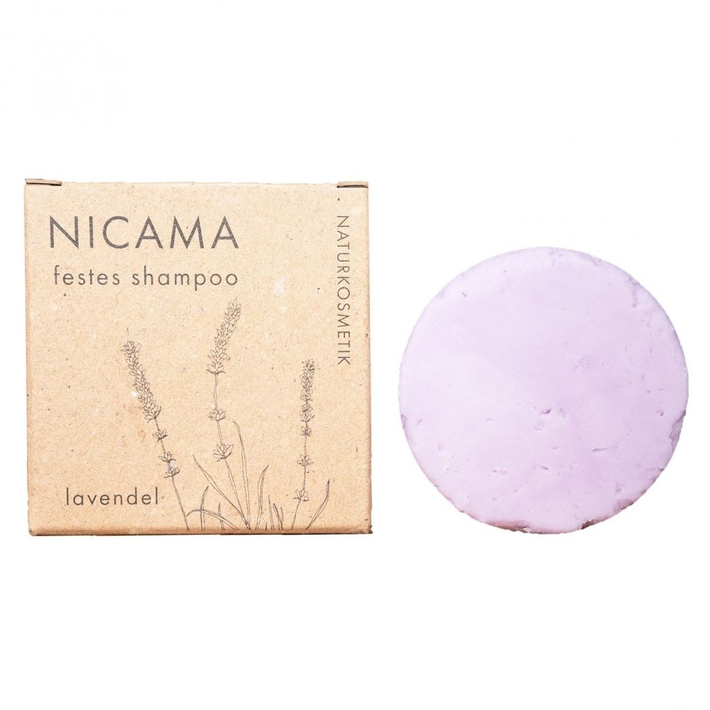 Nicama Festes Shampoo Lavendel 50g