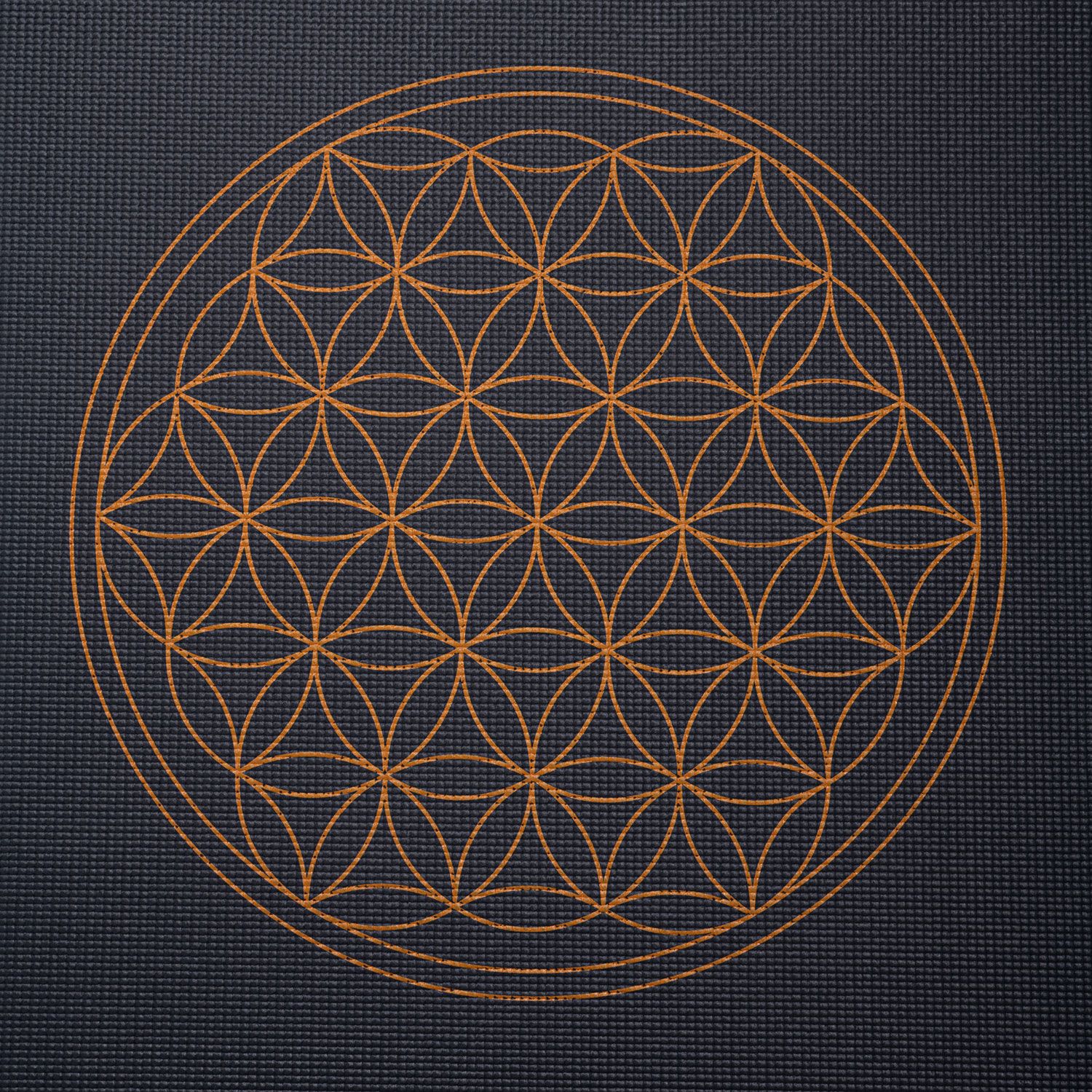 bodhi Yogamatte LEELA Collection anthrazit aus PVC