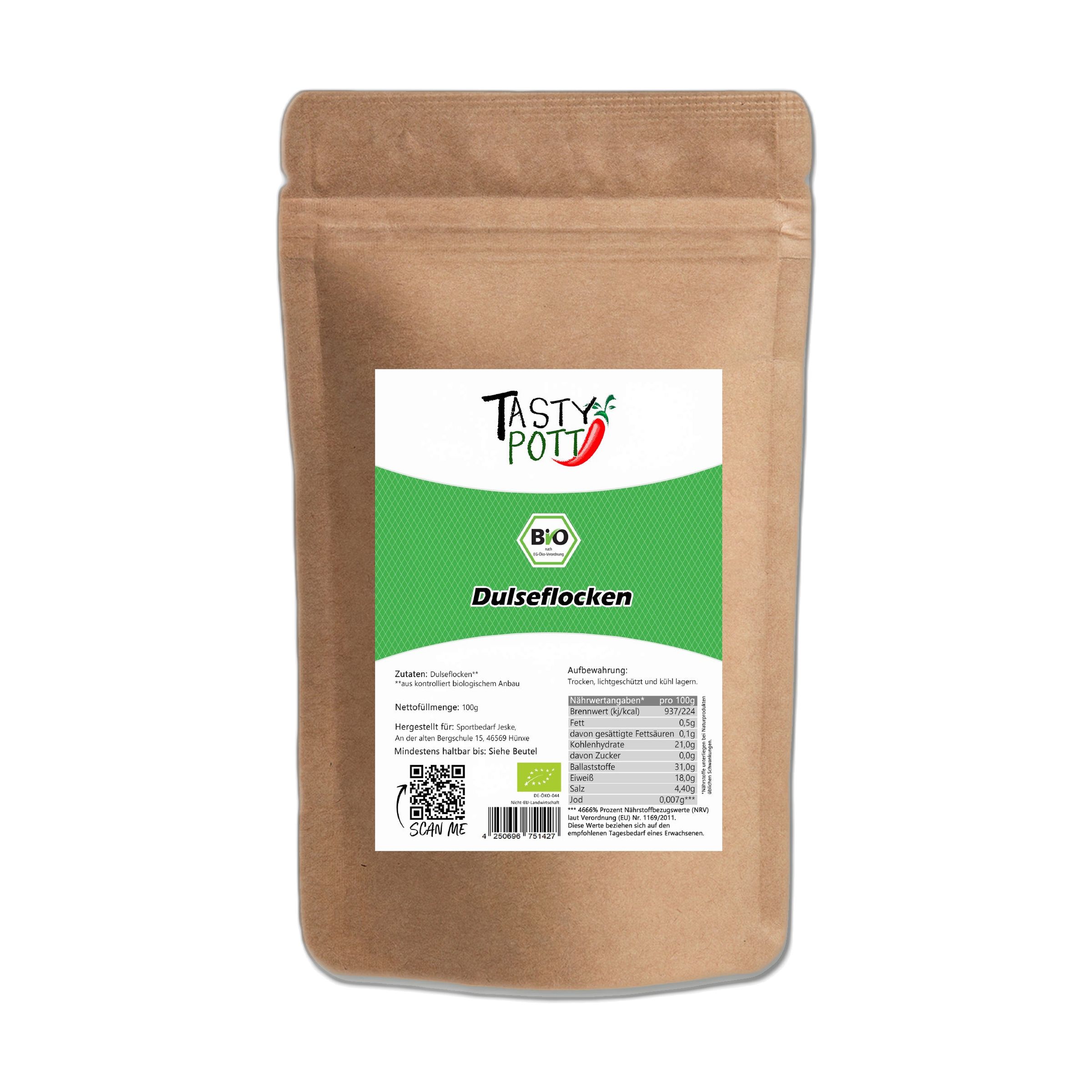 Tasty-Pott Tasty Pott Bio Dulse Flocken 300 g