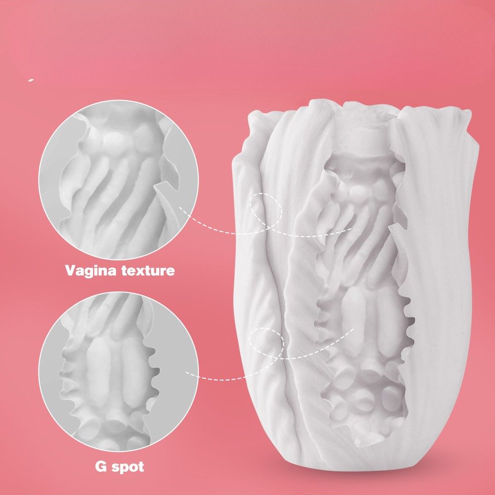 Pleasure Place - Muschelförmiger Masturbator - Soft Silikon , wiederverwendbar