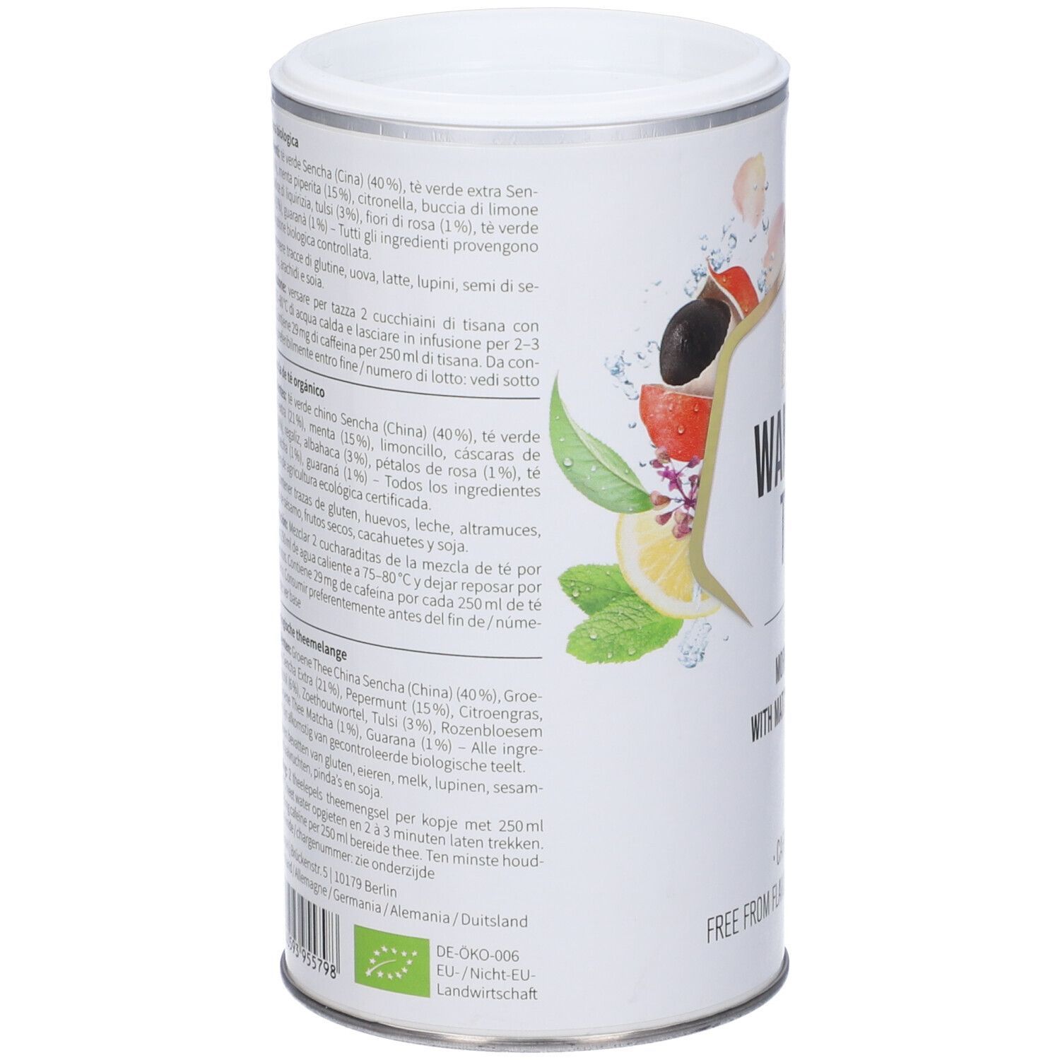 nu3 Bio Wake Up Energy Tee, lose