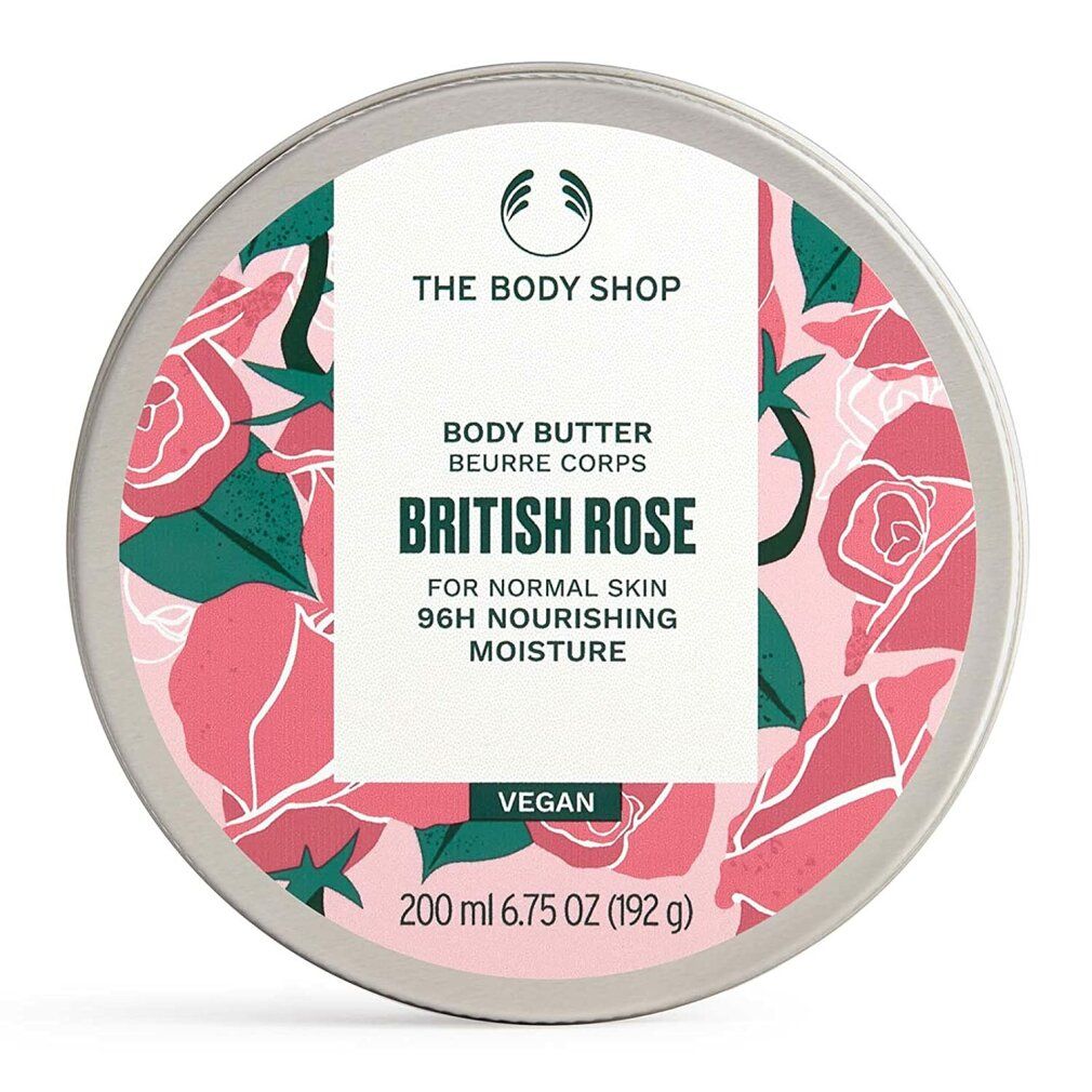 tìlové máslo pro normální pokoku British Rose (Body Butter) 0,2 l