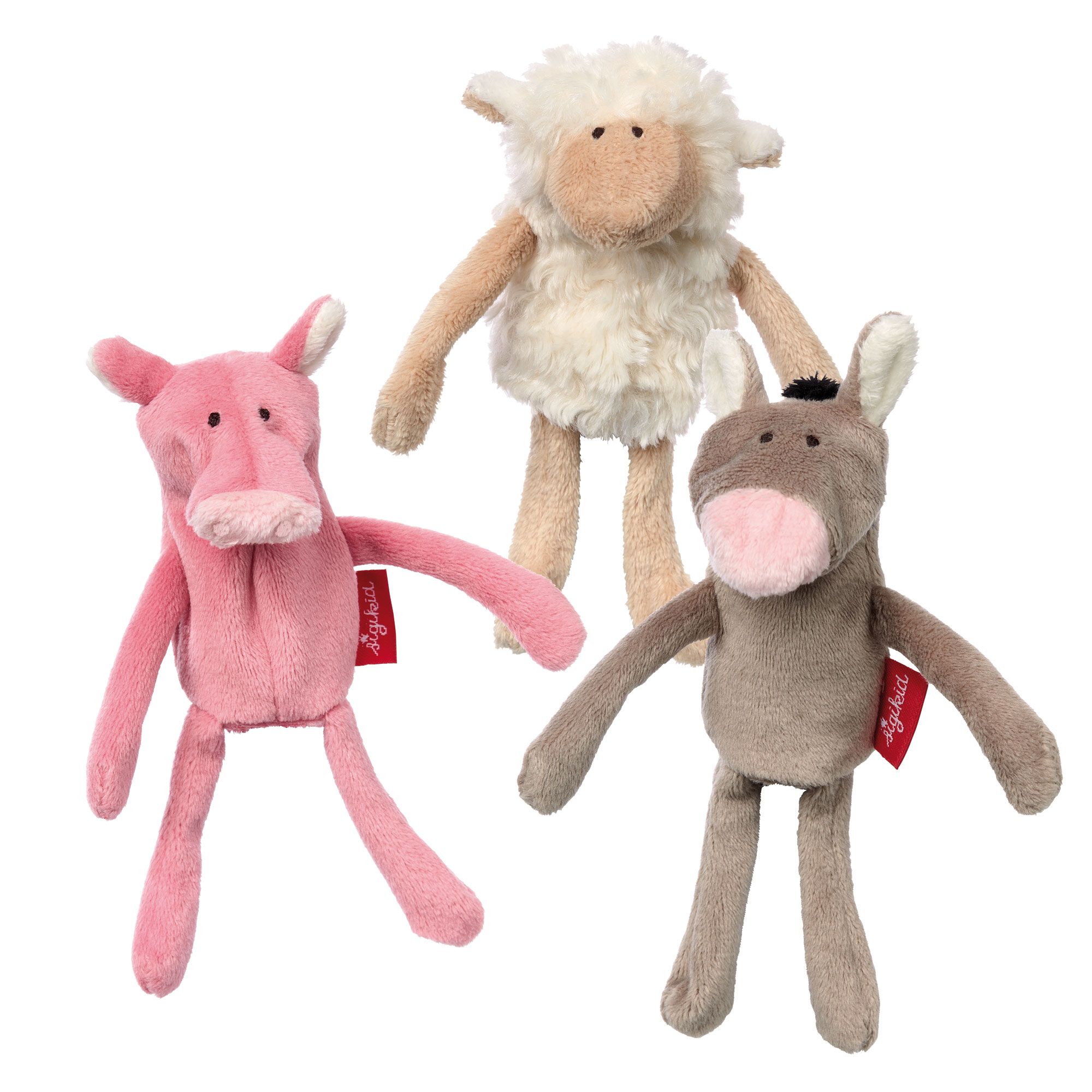 sigikid Fingerpuppen-Set Bauernhof, My Little Theatre