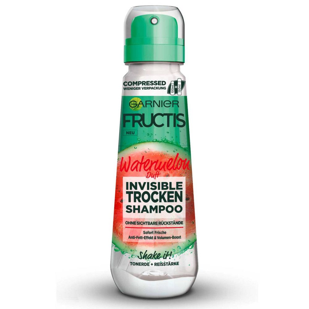 Garnier - Unsichtbares Trockenshampoo Fructis - Wassermelone