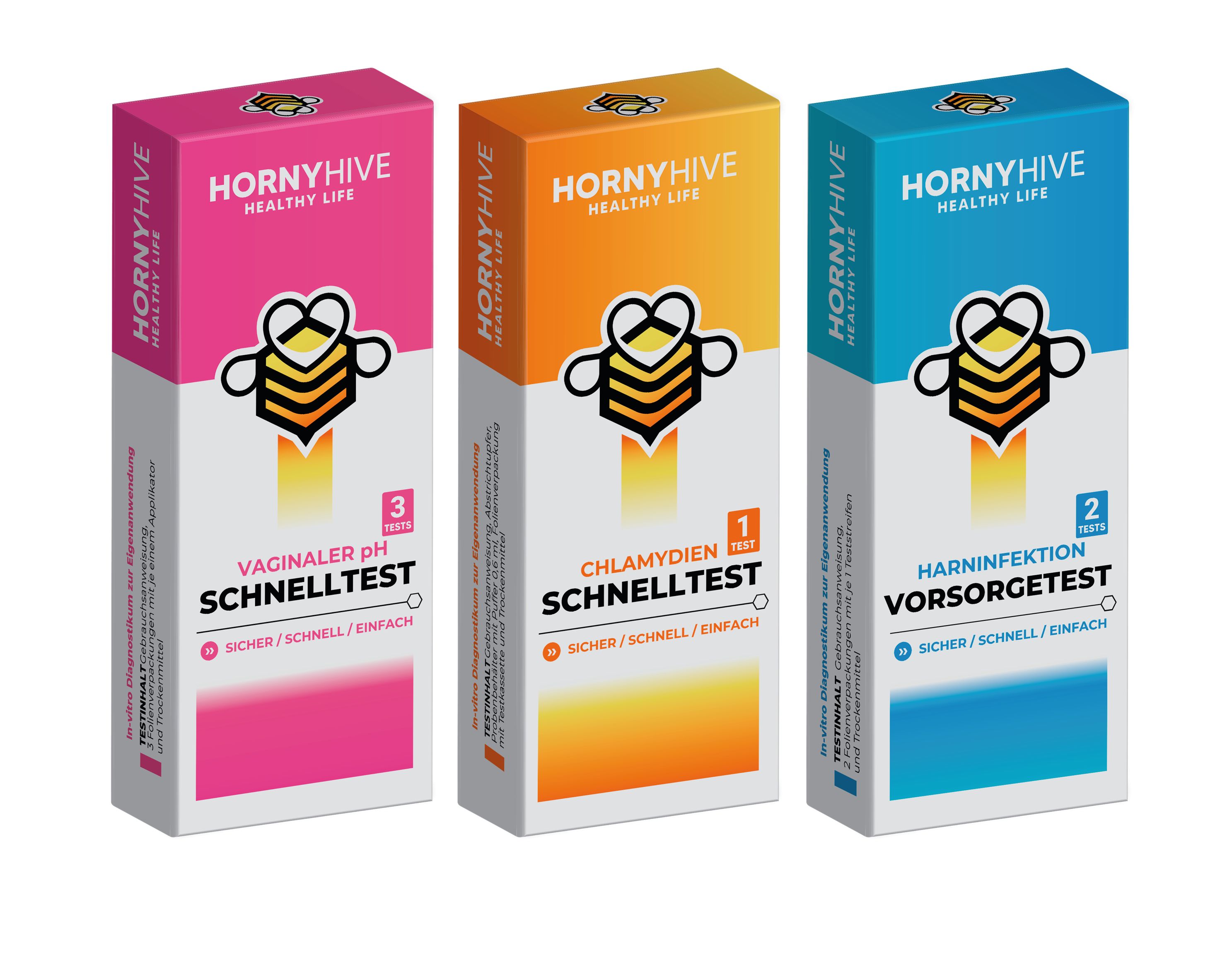 Horny Hive Schnelltest-Bundle